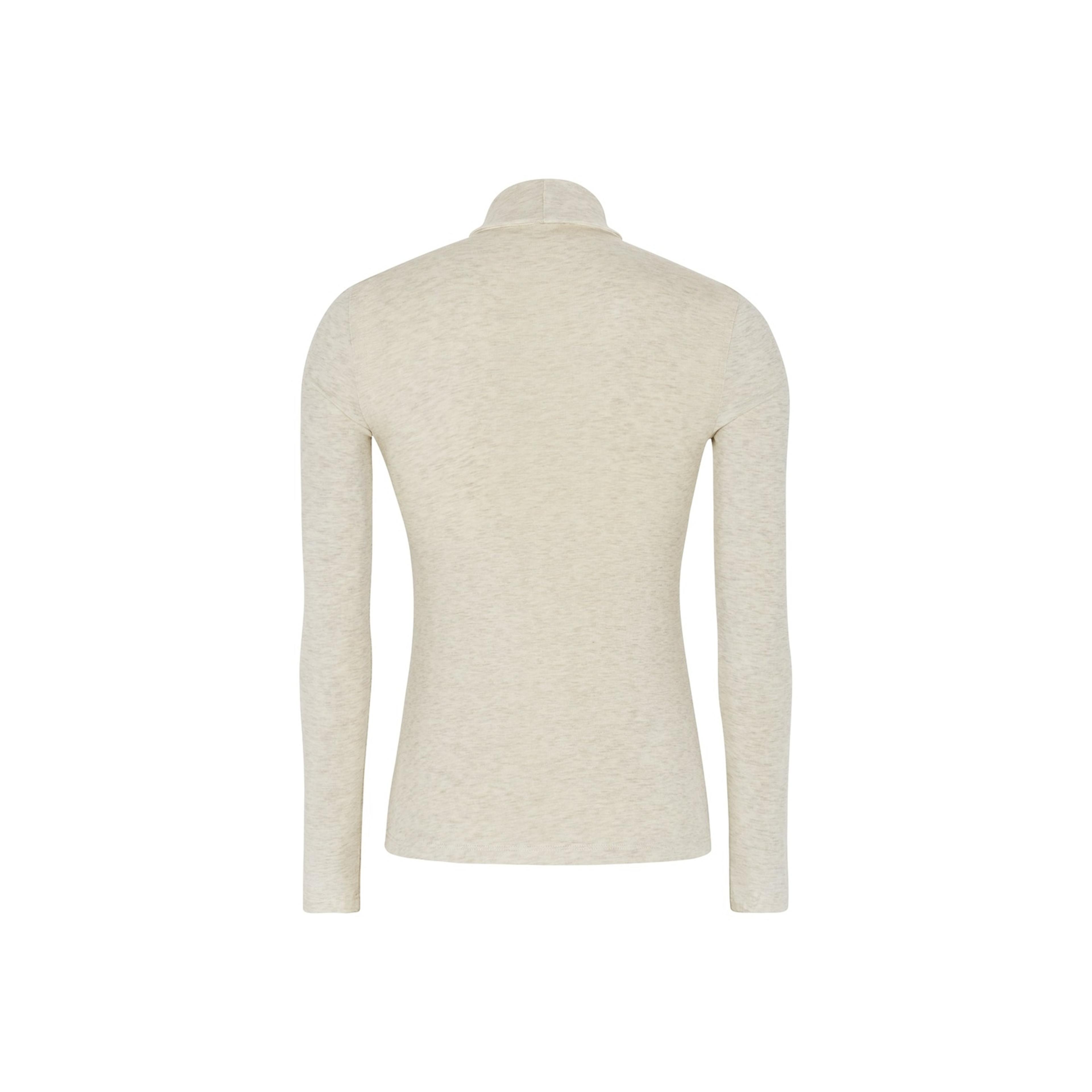 Srroman Roll Neck - Arctic Wolf Melange