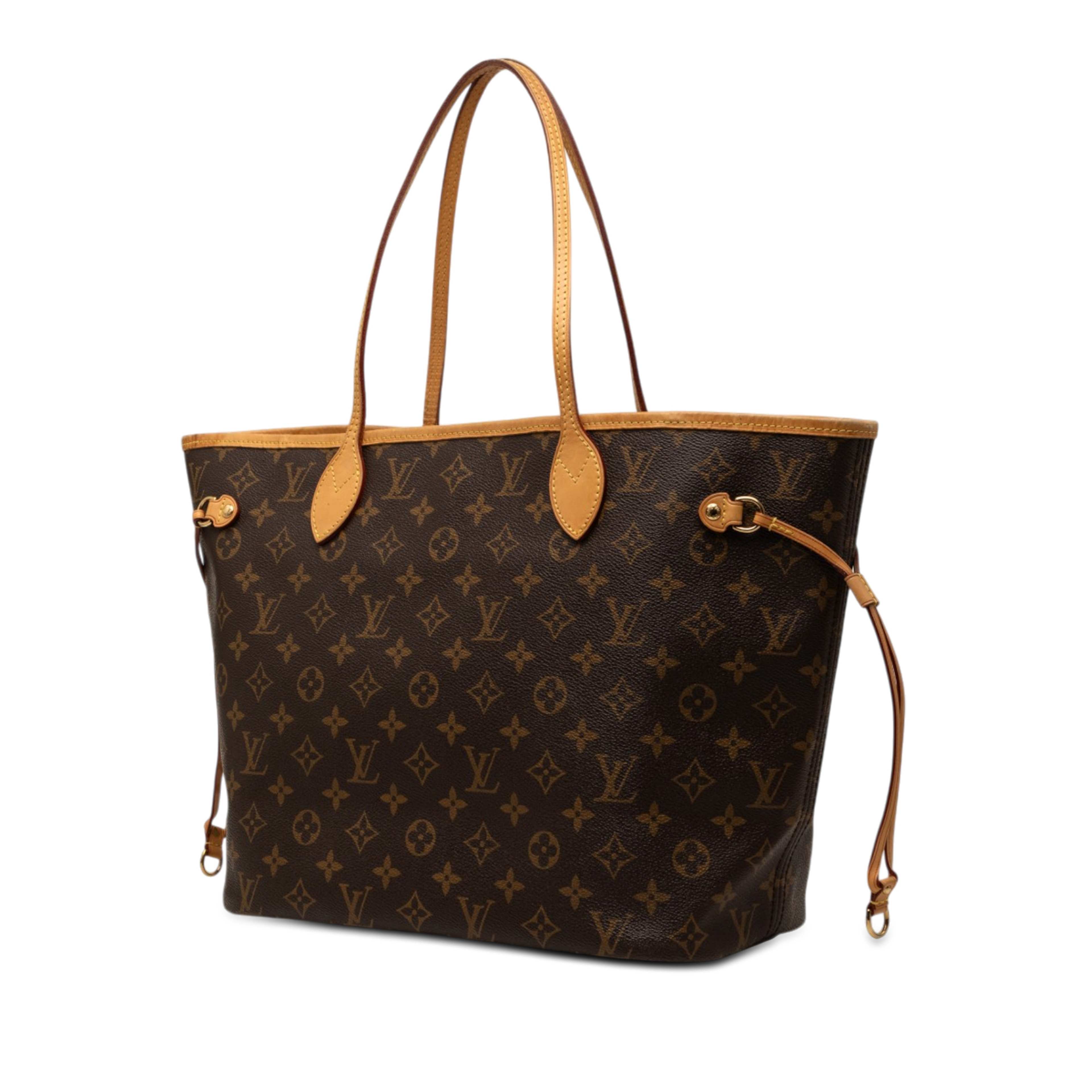 Louis Vuitton Monogram Neverfull Mm, från Luxclusif, i färgen brown. Klicka för att öppna bilden i stort format