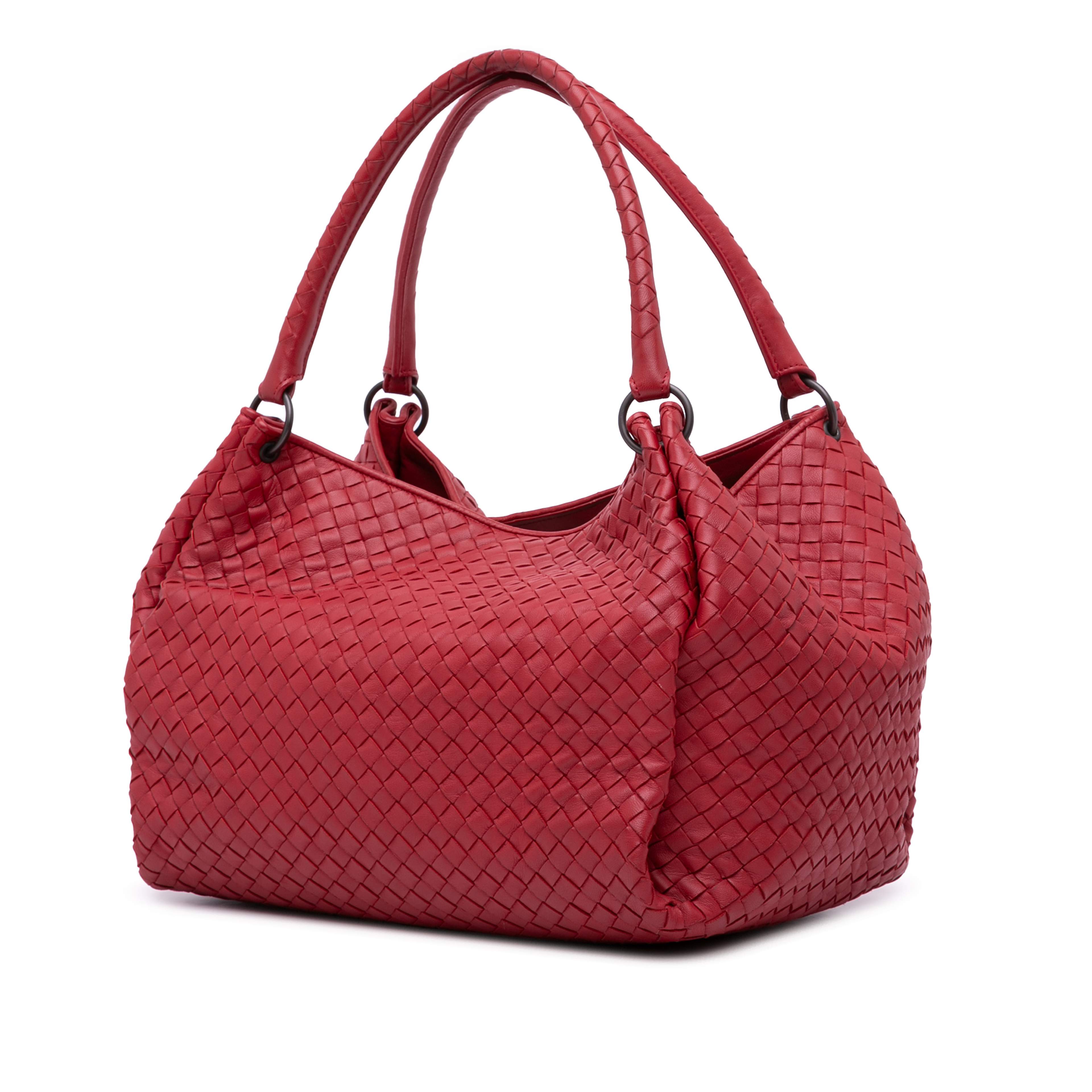 Bottega Veneta Nappa Intrecciato Parachute Tote