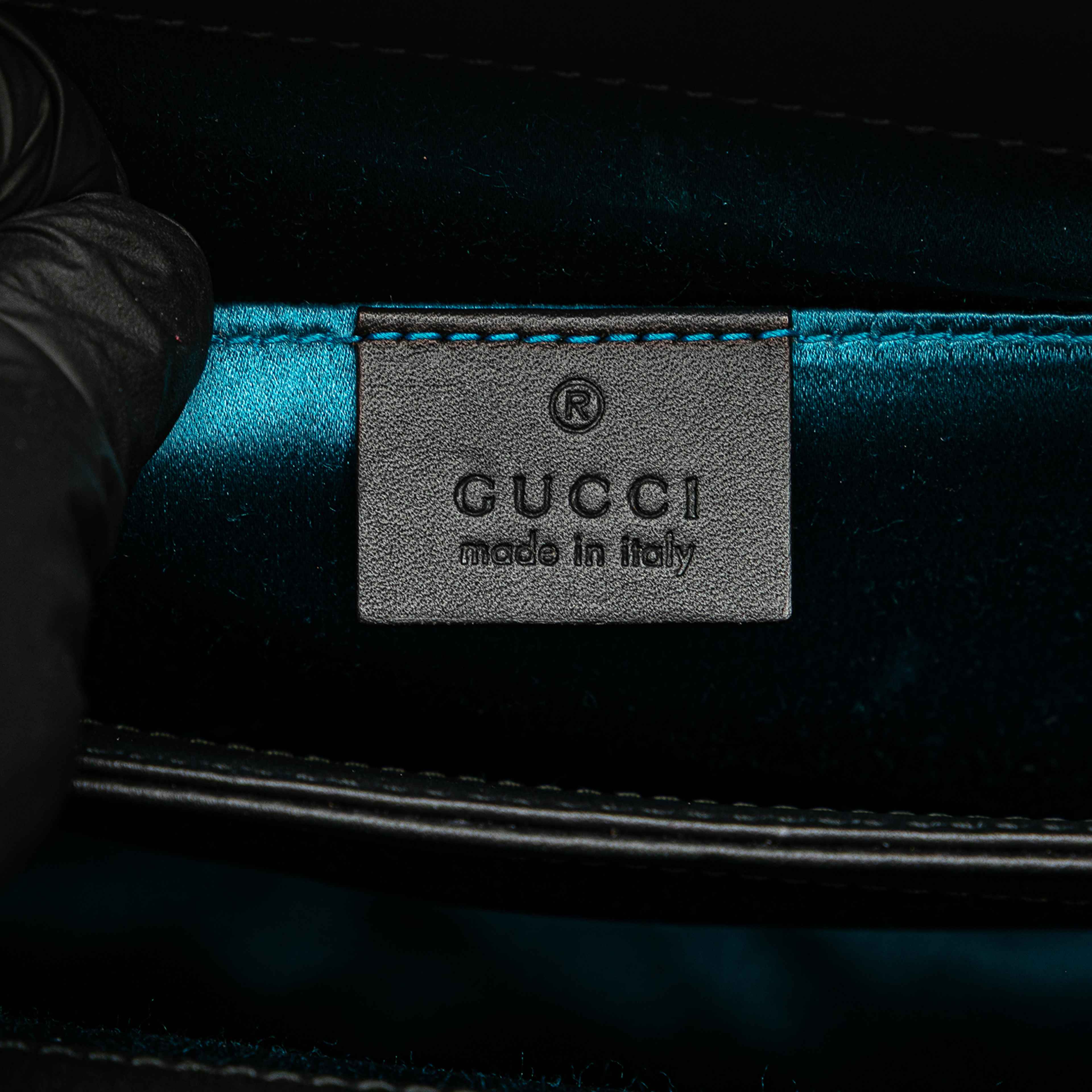 Gucci Small Suede Ophidia Chain Crossbody