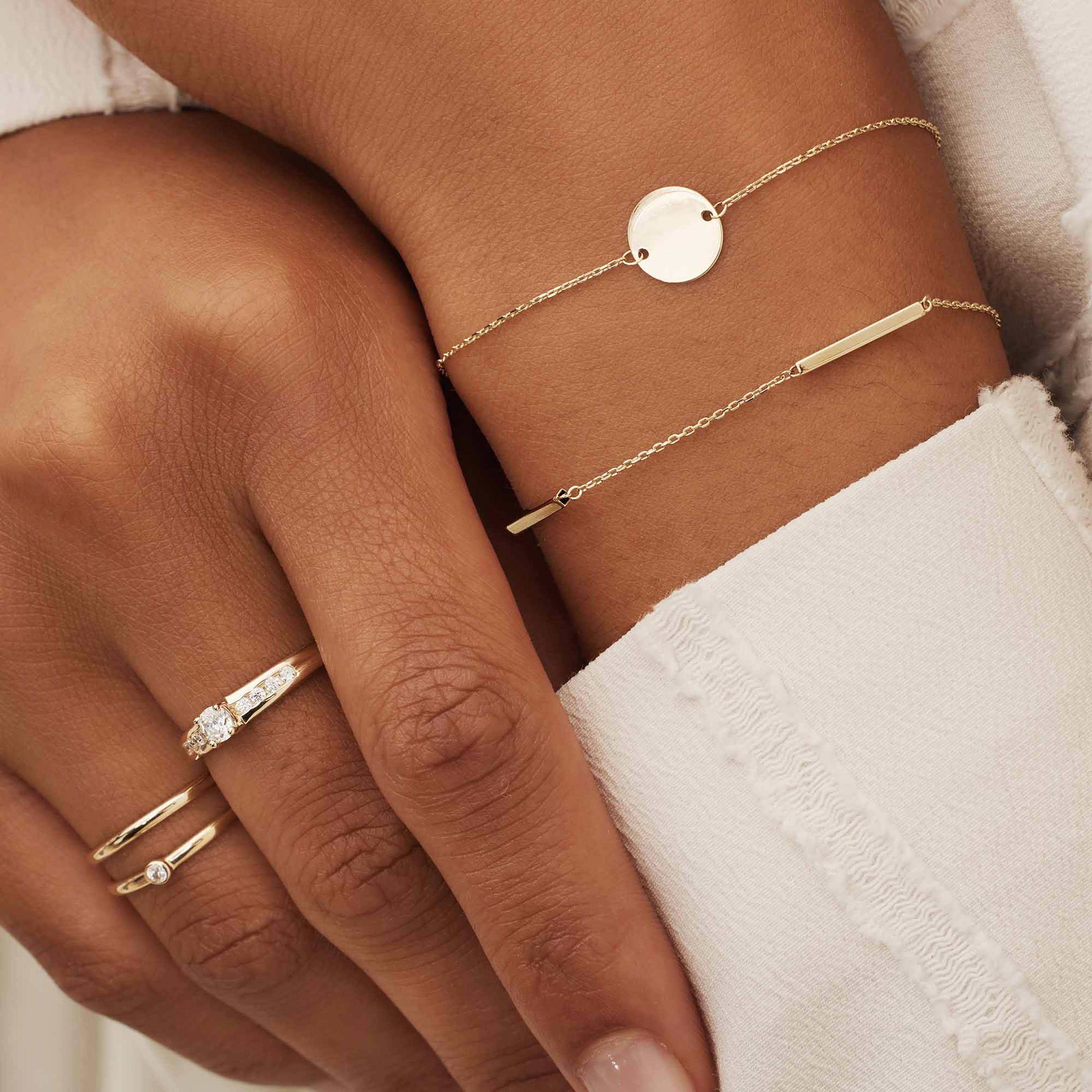 Le Marais 14 Karat Guld Armband