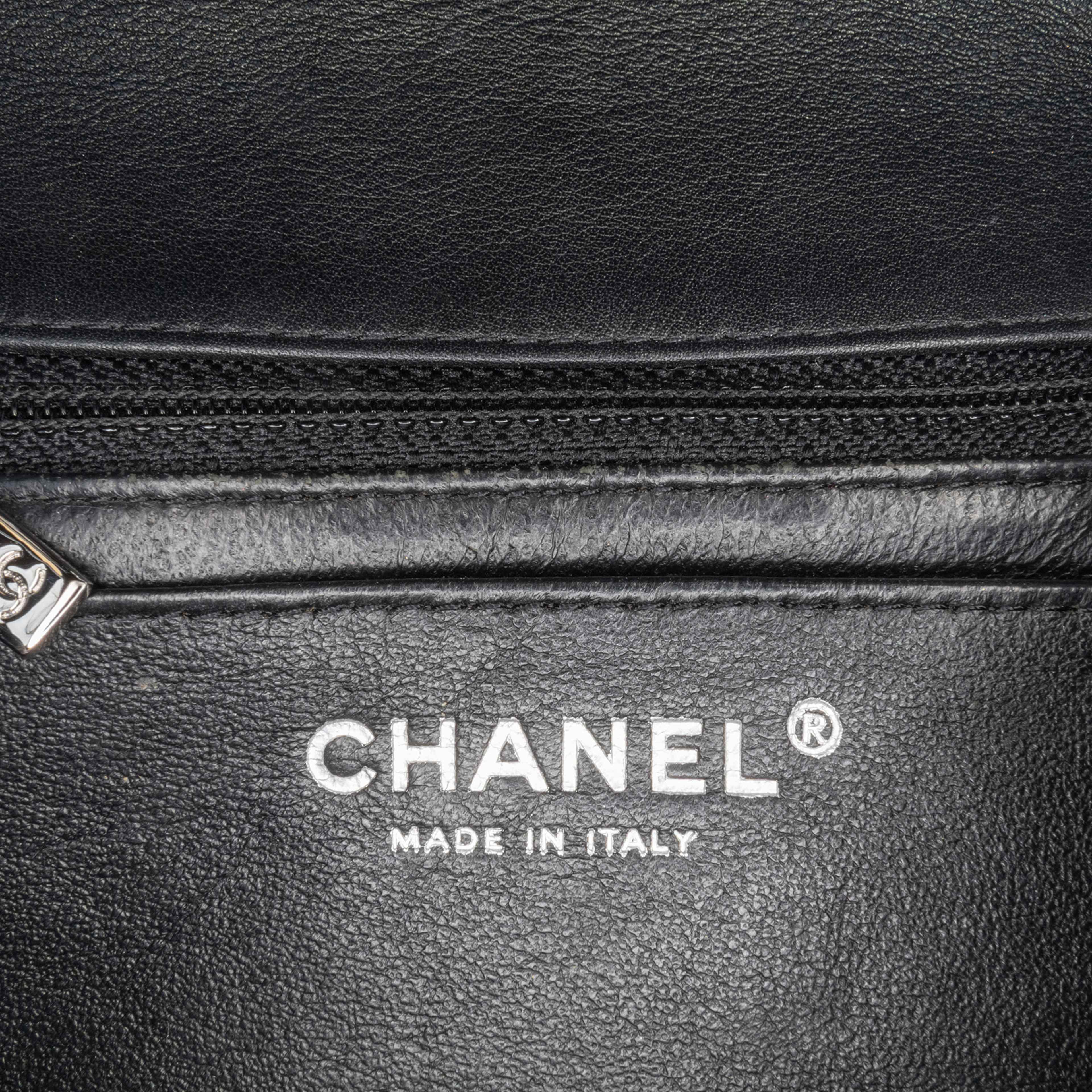 Chanel Mini Square Classic Patent Single Flap