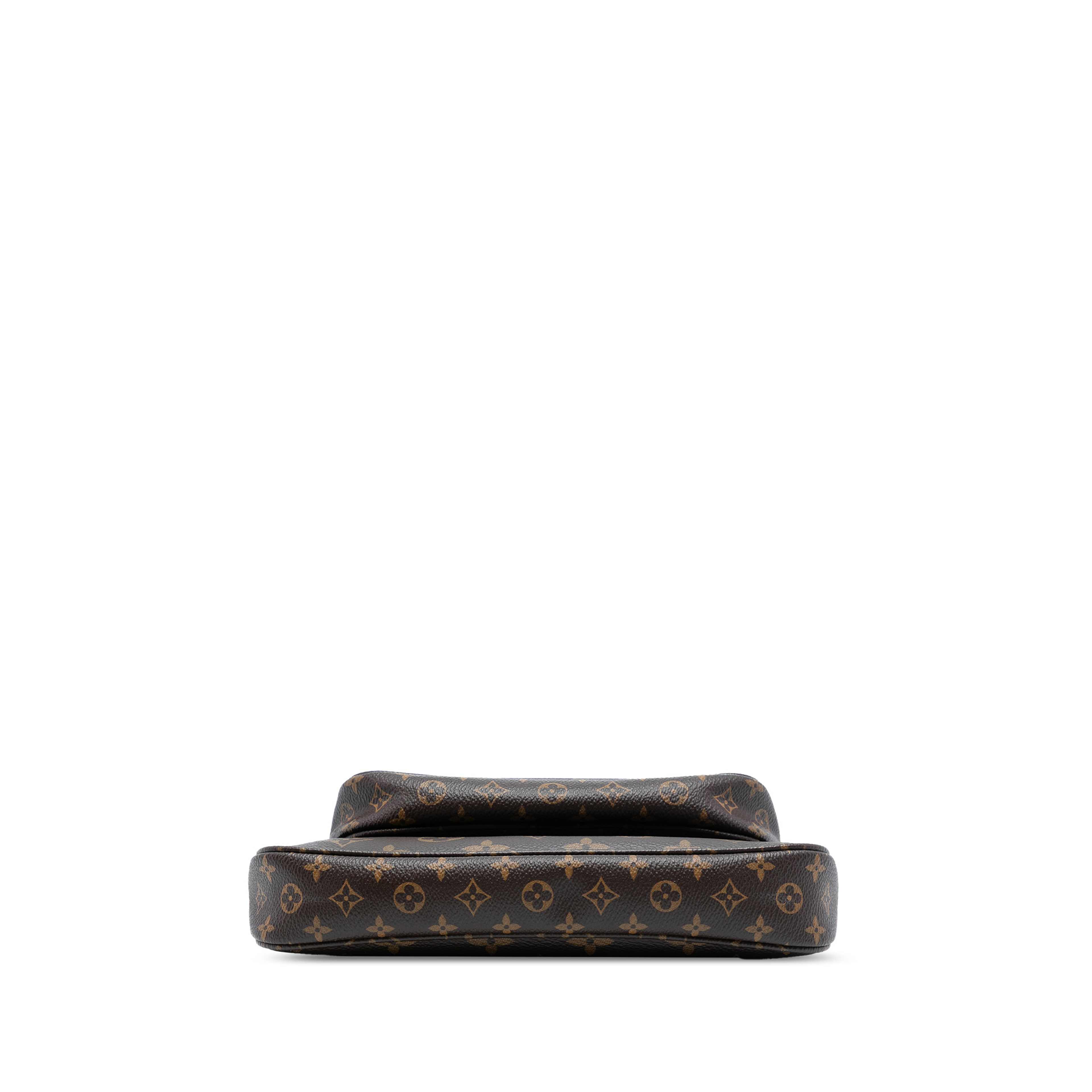 Louis Vuitton Monogram Multi Pochette Accessoires, från Luxclusif, i färgen brown. Klicka för att öppna bilden i stort format