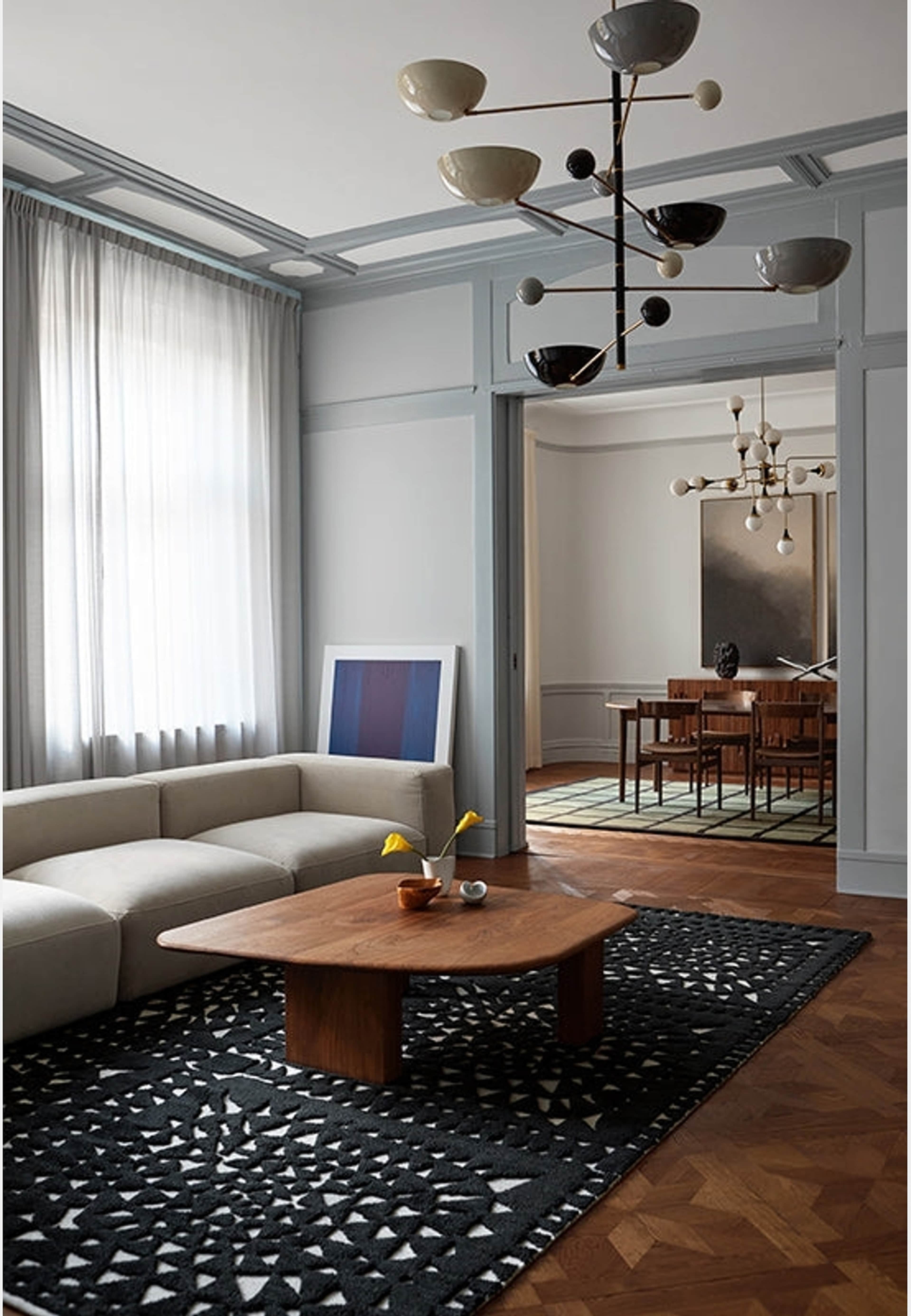 Stig Lindberg Domino, från Layered, i färgen domino. Klicka för att öppna bilden i stort format