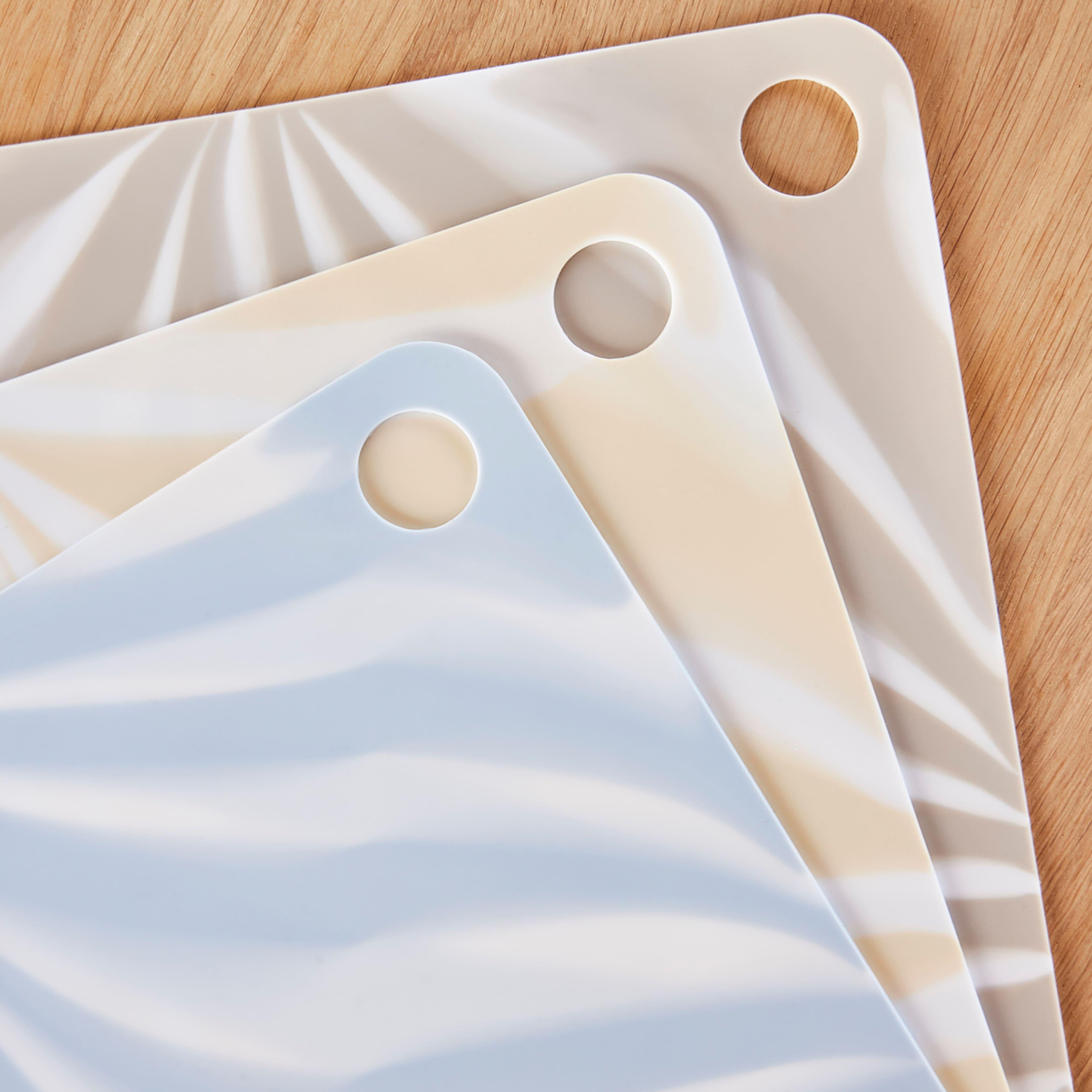 Placemat Zebura - Pack Of 2, från OYOY Living, i färgen yellow,offwhite. Klicka för att öppna bilden i stort format