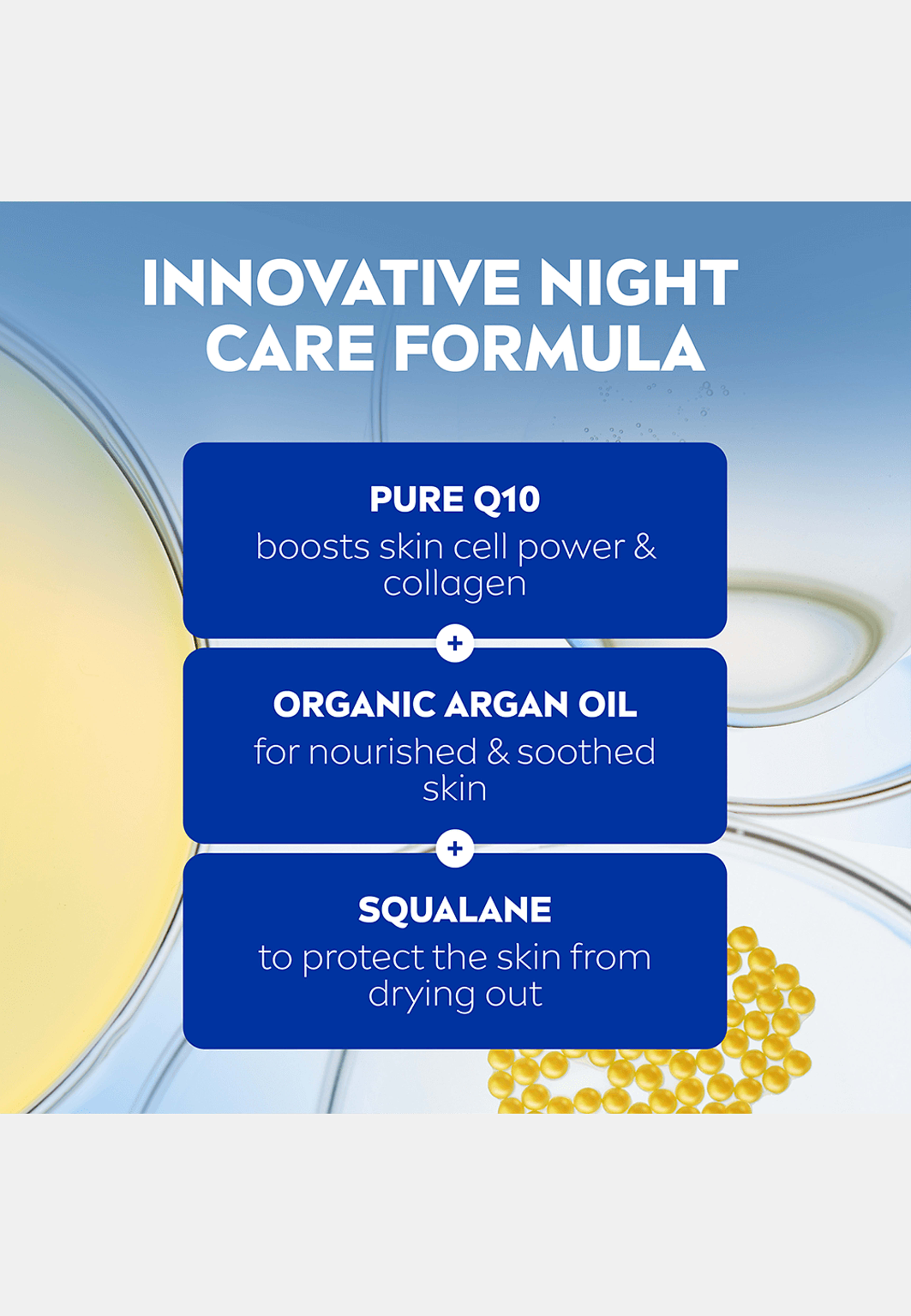 Nattkräm Q10 Extra Nourish Night Cream  NIVEA