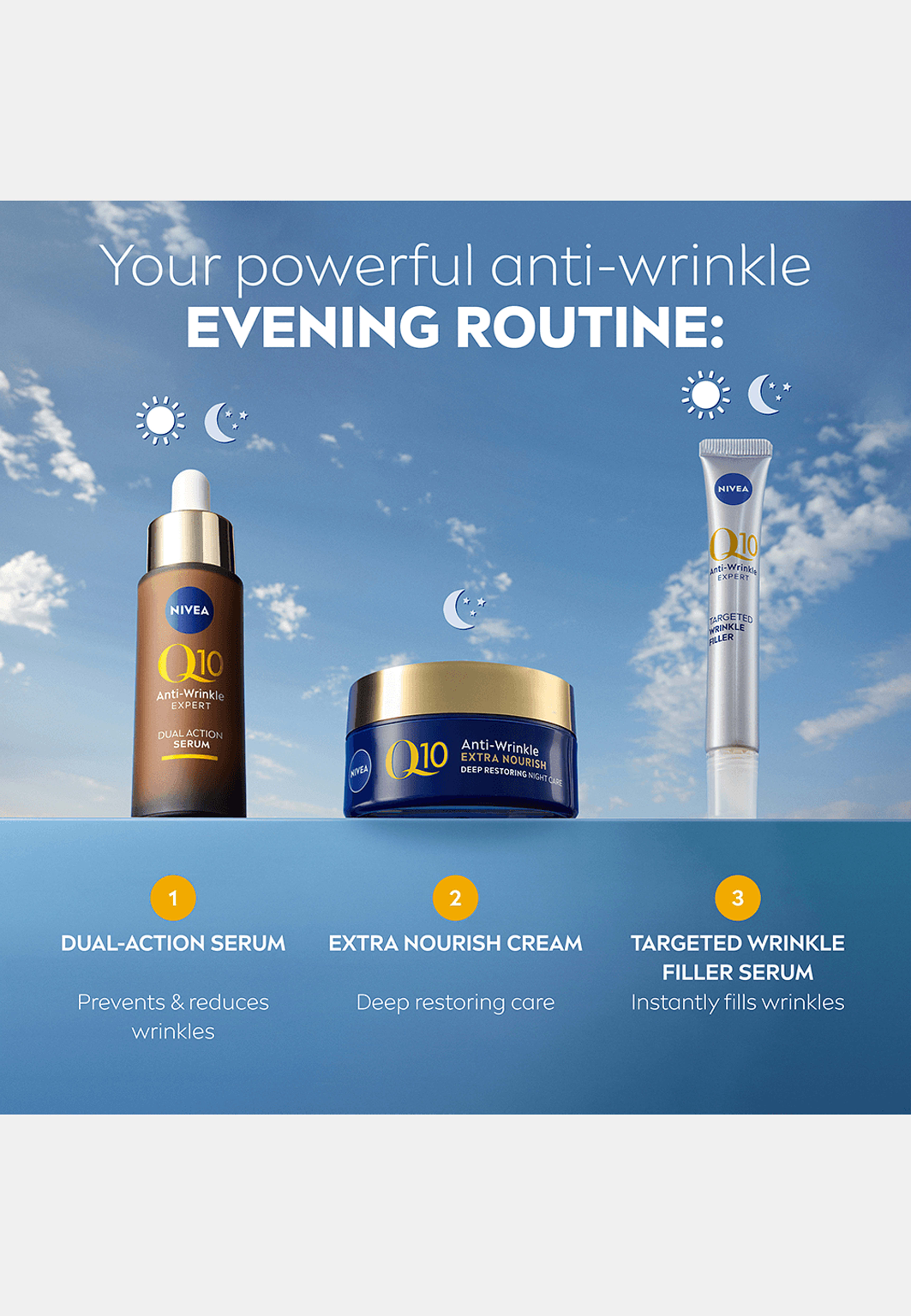 Nattkräm Q10 Extra Nourish Night Cream  NIVEA