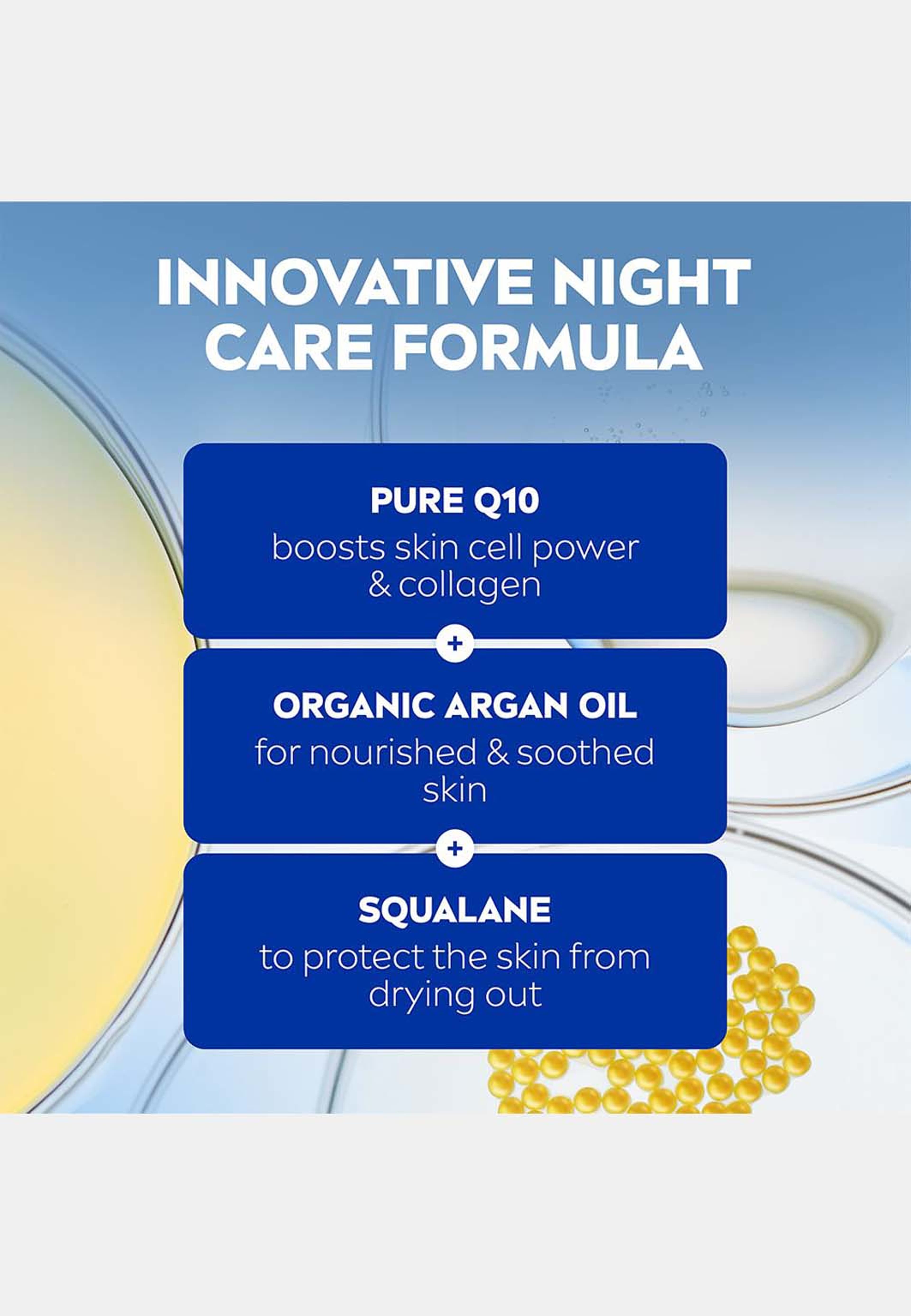 Nattkräm Q10 Extra Nourish Night Cream  NIVEA, från NIVEA. Klicka för att öppna bilden i stort format