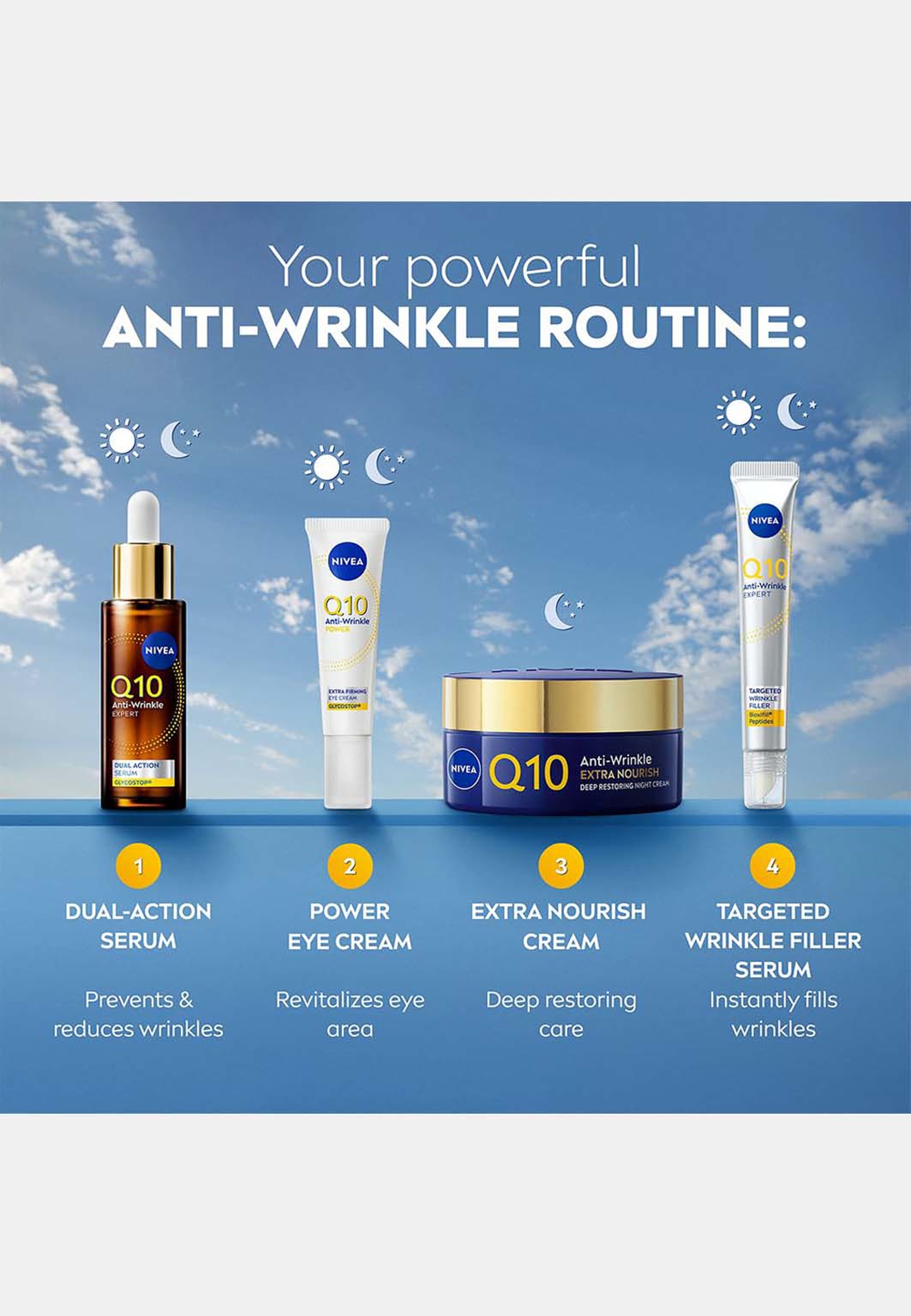 Nattkräm Q10 Extra Nourish Night Cream  NIVEA, från NIVEA. Klicka för att öppna bilden i stort format