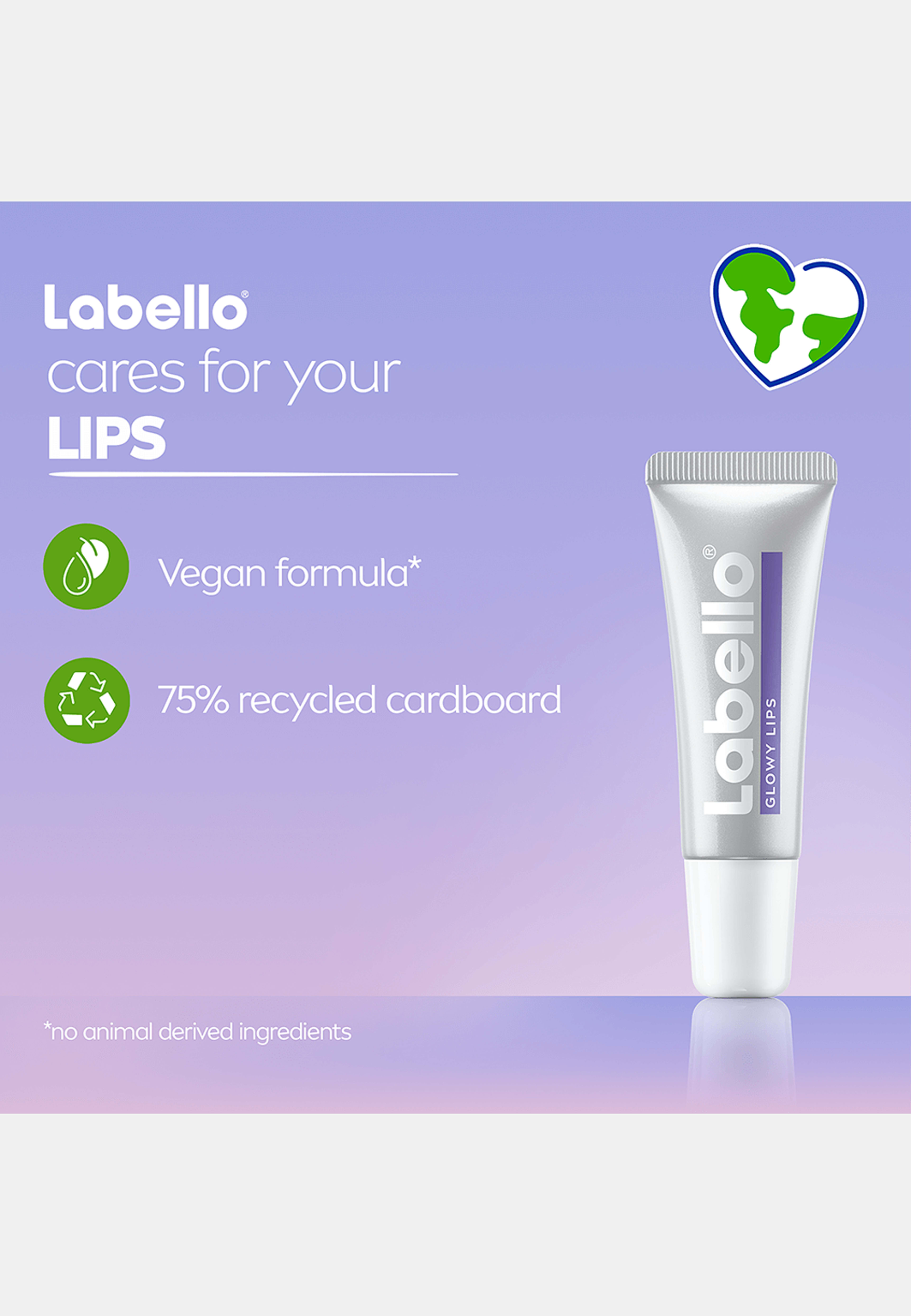 Läppbalsam Glowy Lips Clear 10 ml Labello