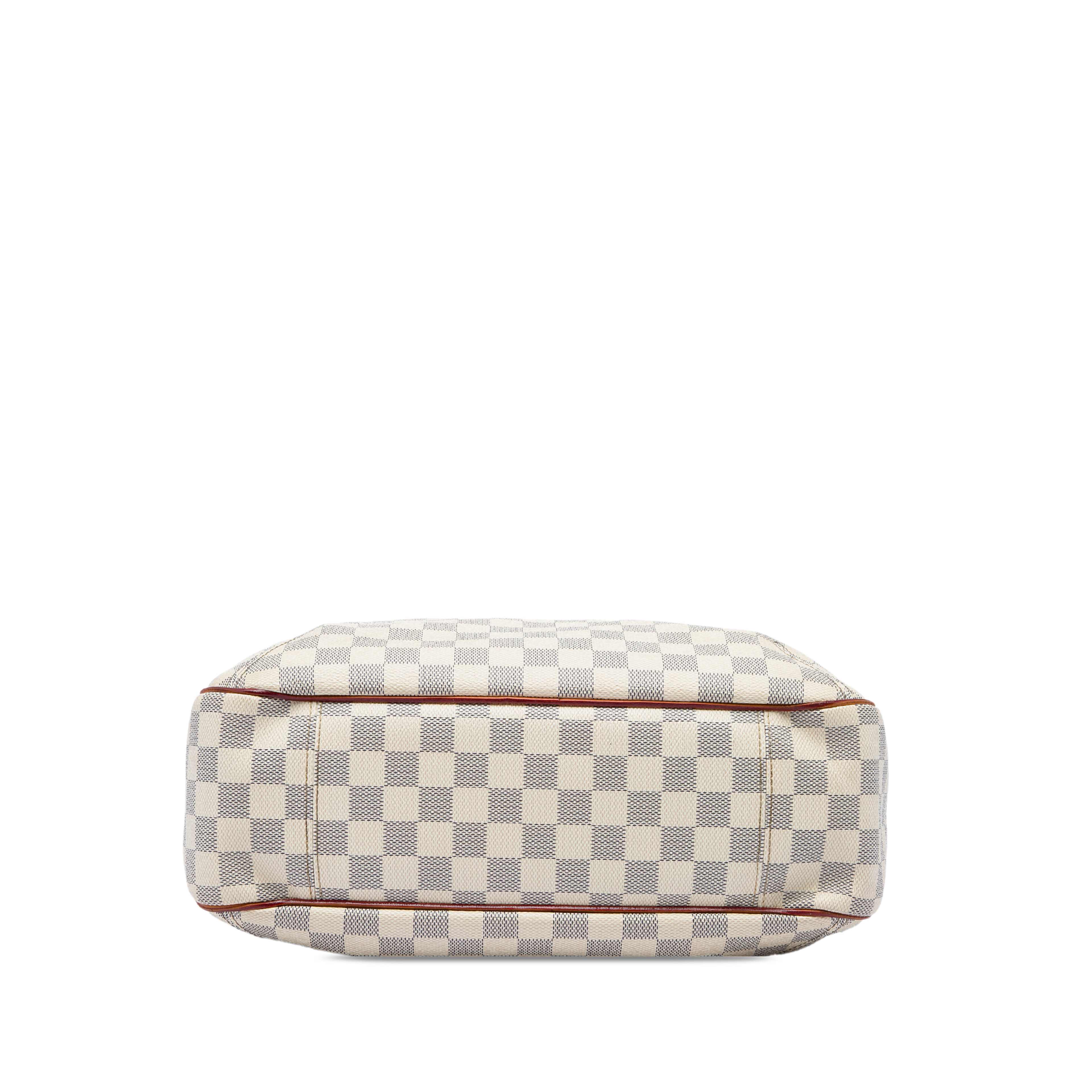 Louis Vuitton Damier Azur Soffi, från Luxclusif, i färgen vit. Klicka för att öppna bilden i stort format