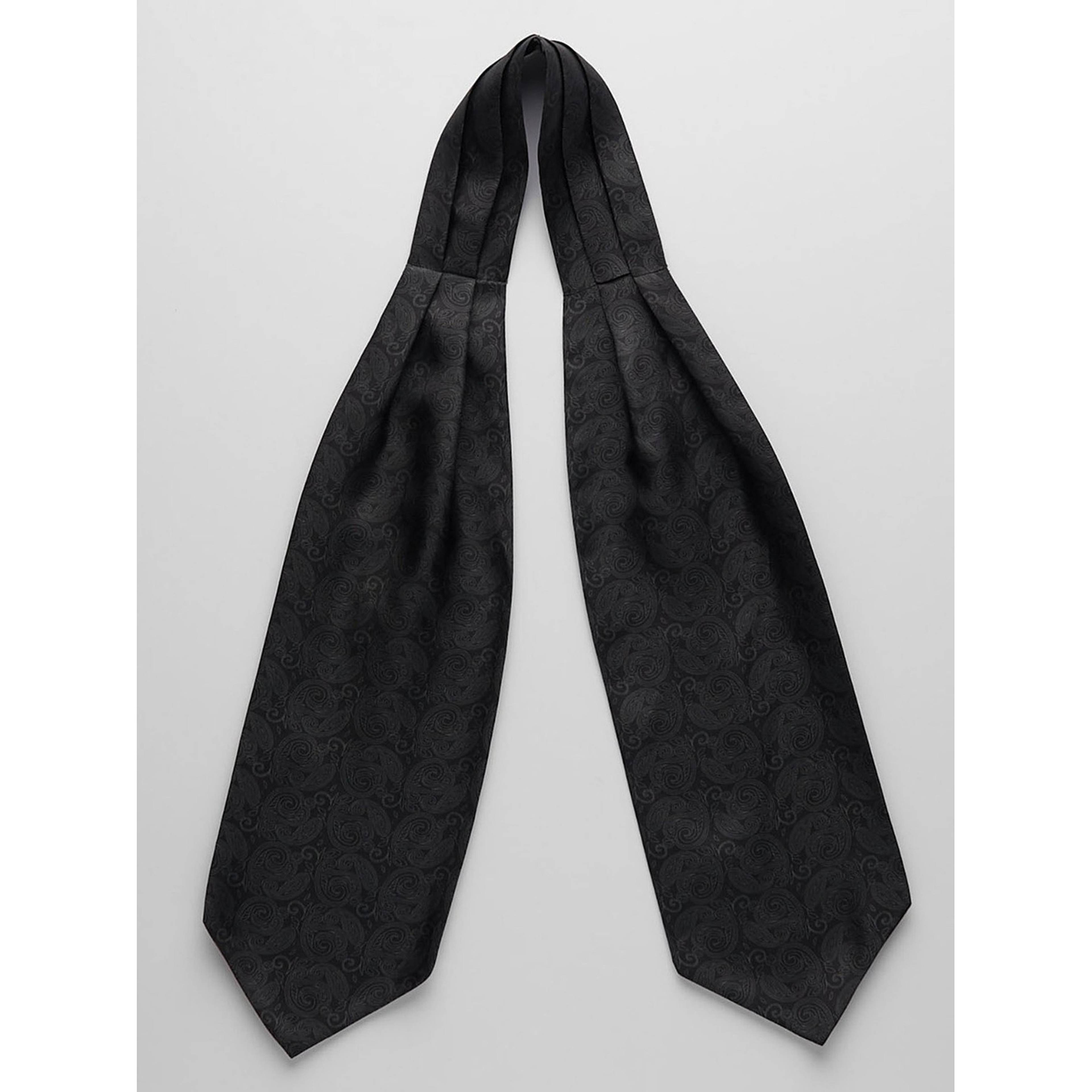 Silk Double Pointed Ascot Formal