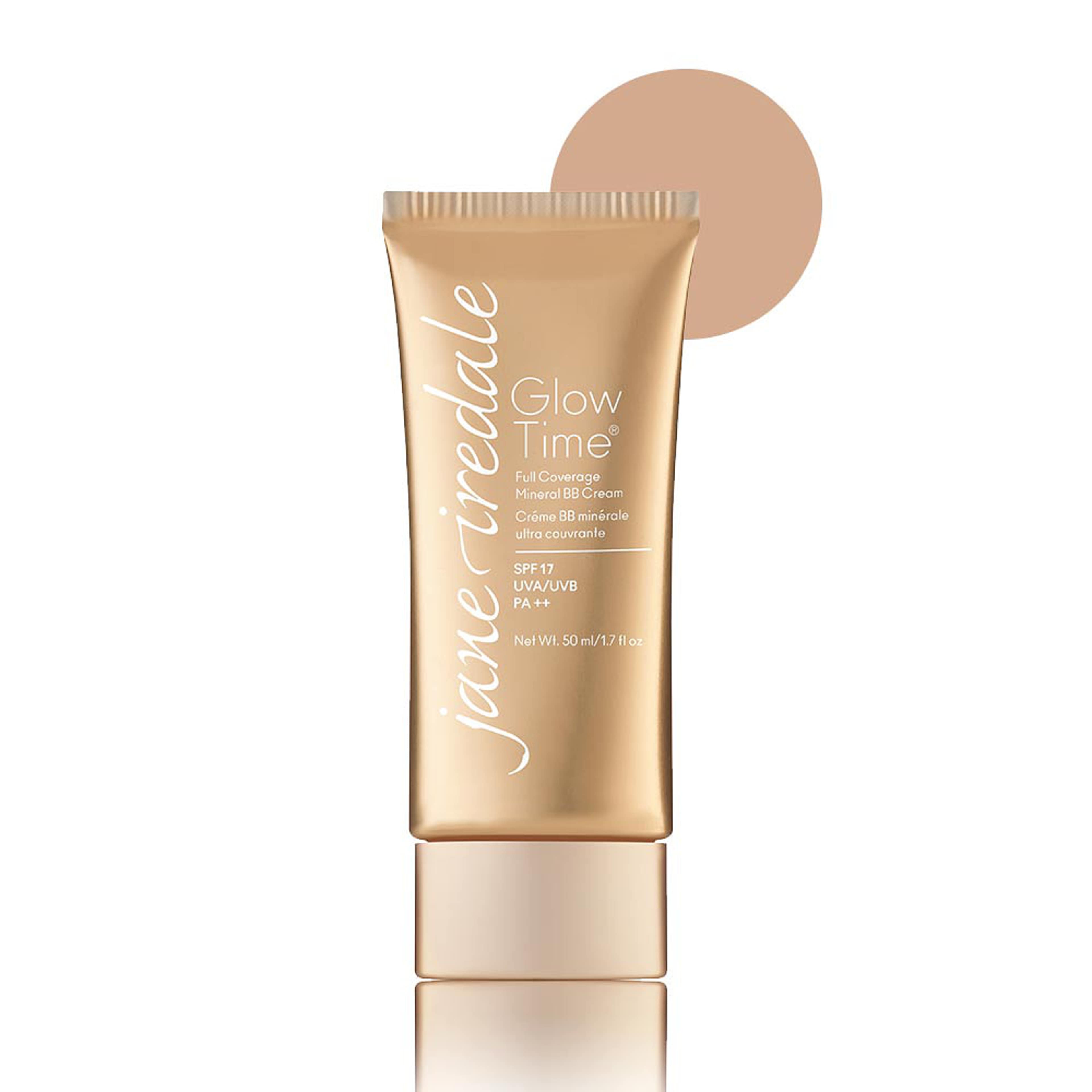 Glow Time® Full Coverage Mineral BB Cream, från jane iredale, i färgen Bb4. Klicka för att öppna bilden i stort format