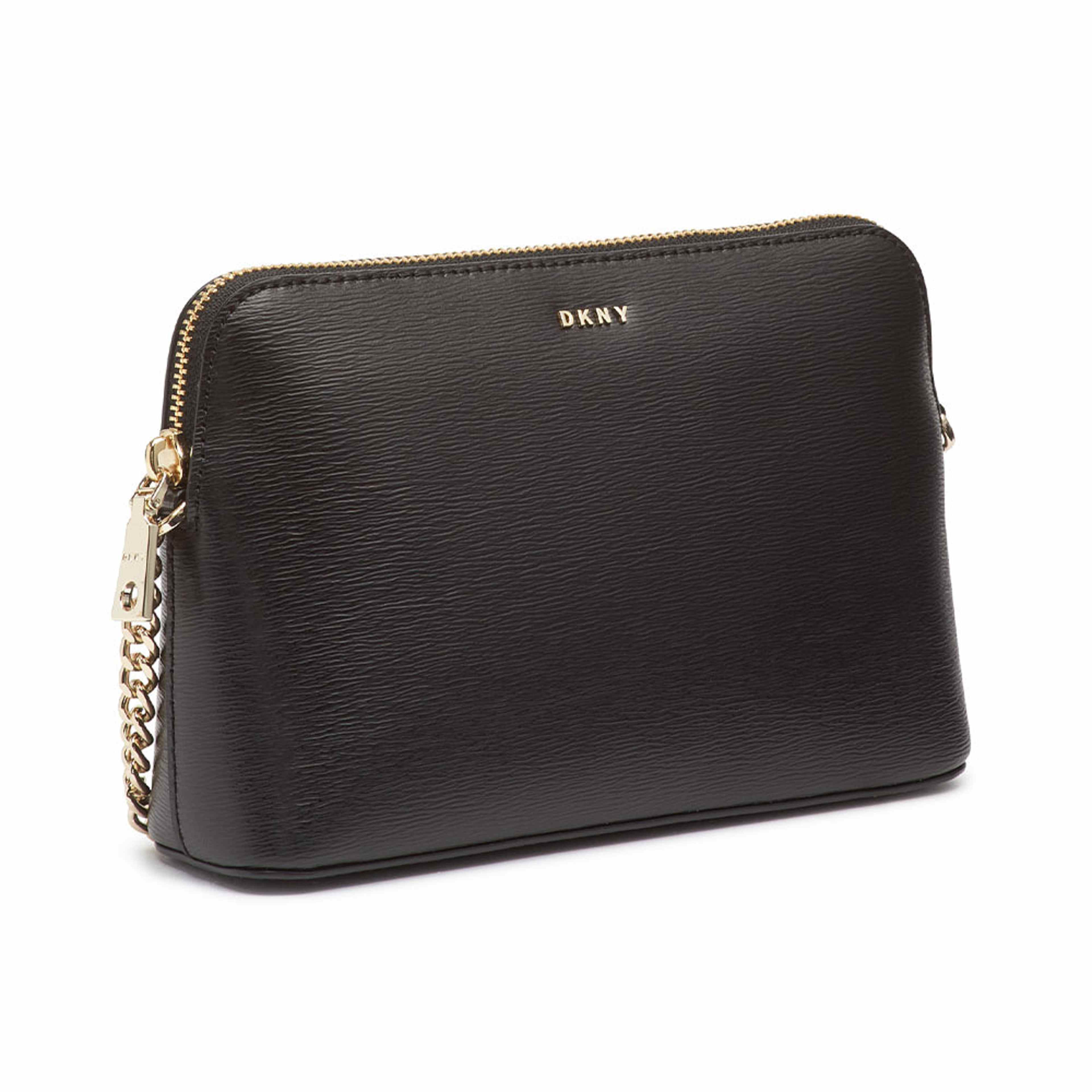 Handbag Bryant-Dome Cbody-SU, från DKNY, i färgen Blk/Gold. Klicka för att öppna bilden i stort format