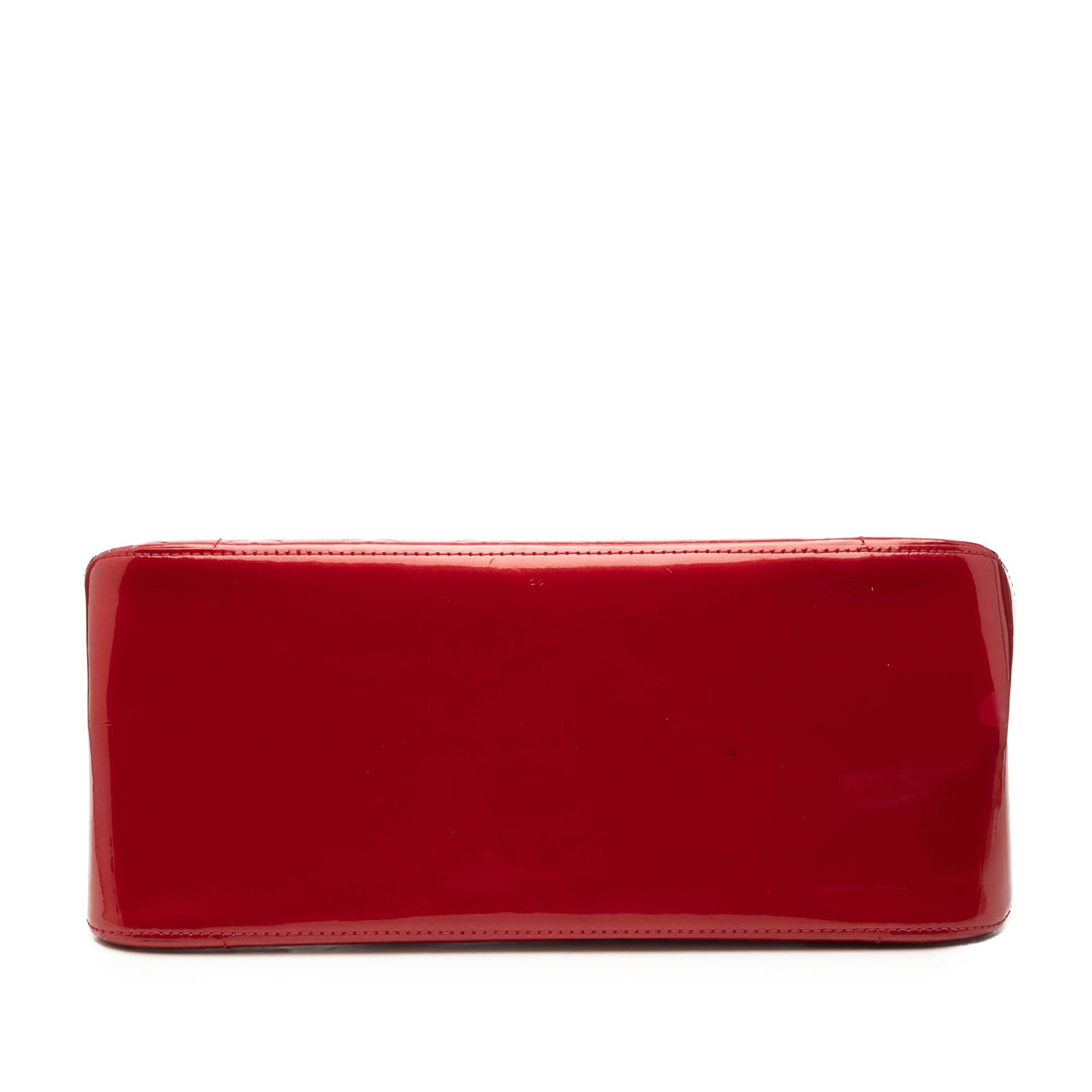 Louis Vuitton Monogram Vernis Rosewood Avenue, från Luxclusif, i färgen röd. Klicka för att öppna bilden i stort format