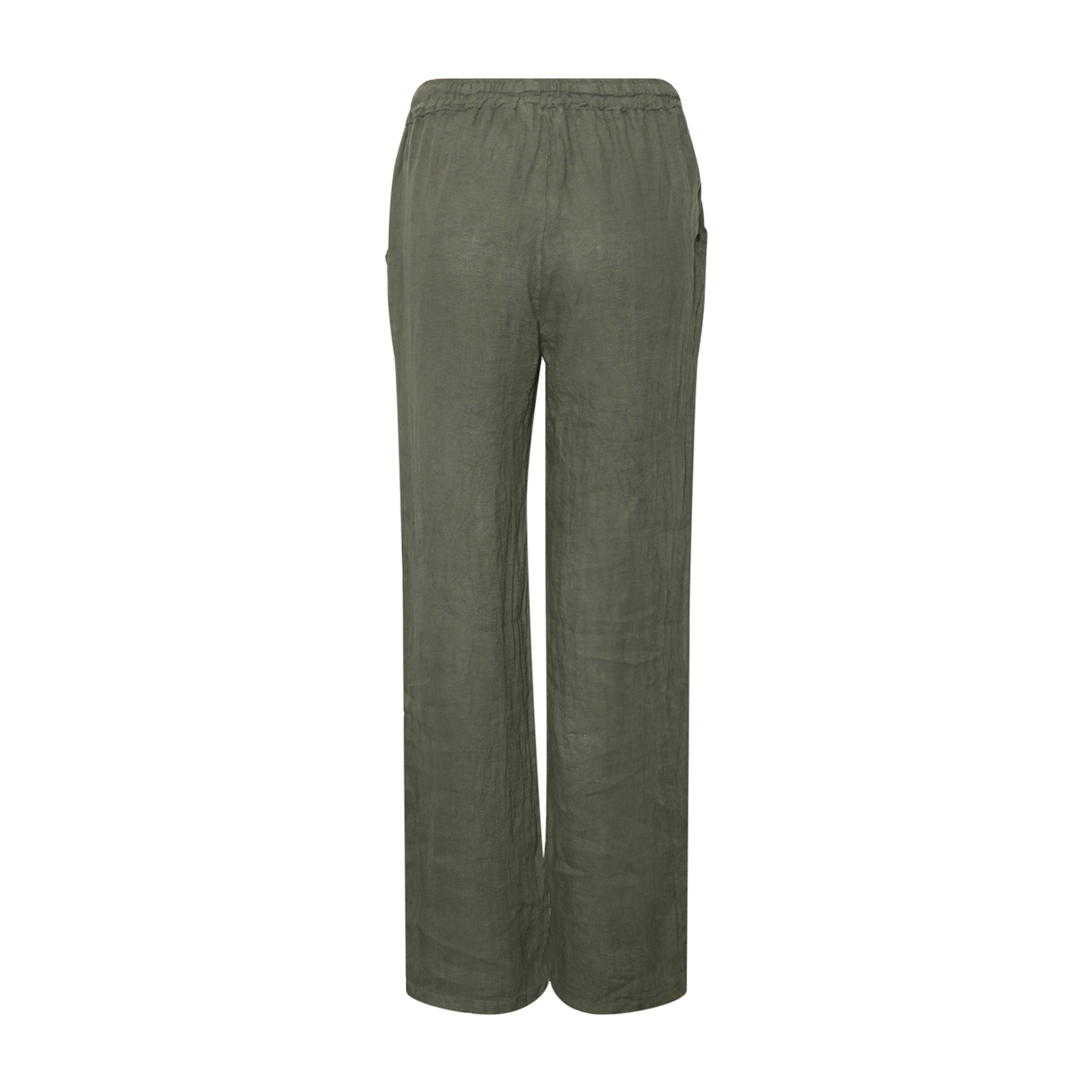 18870, Pants, Linen - Army