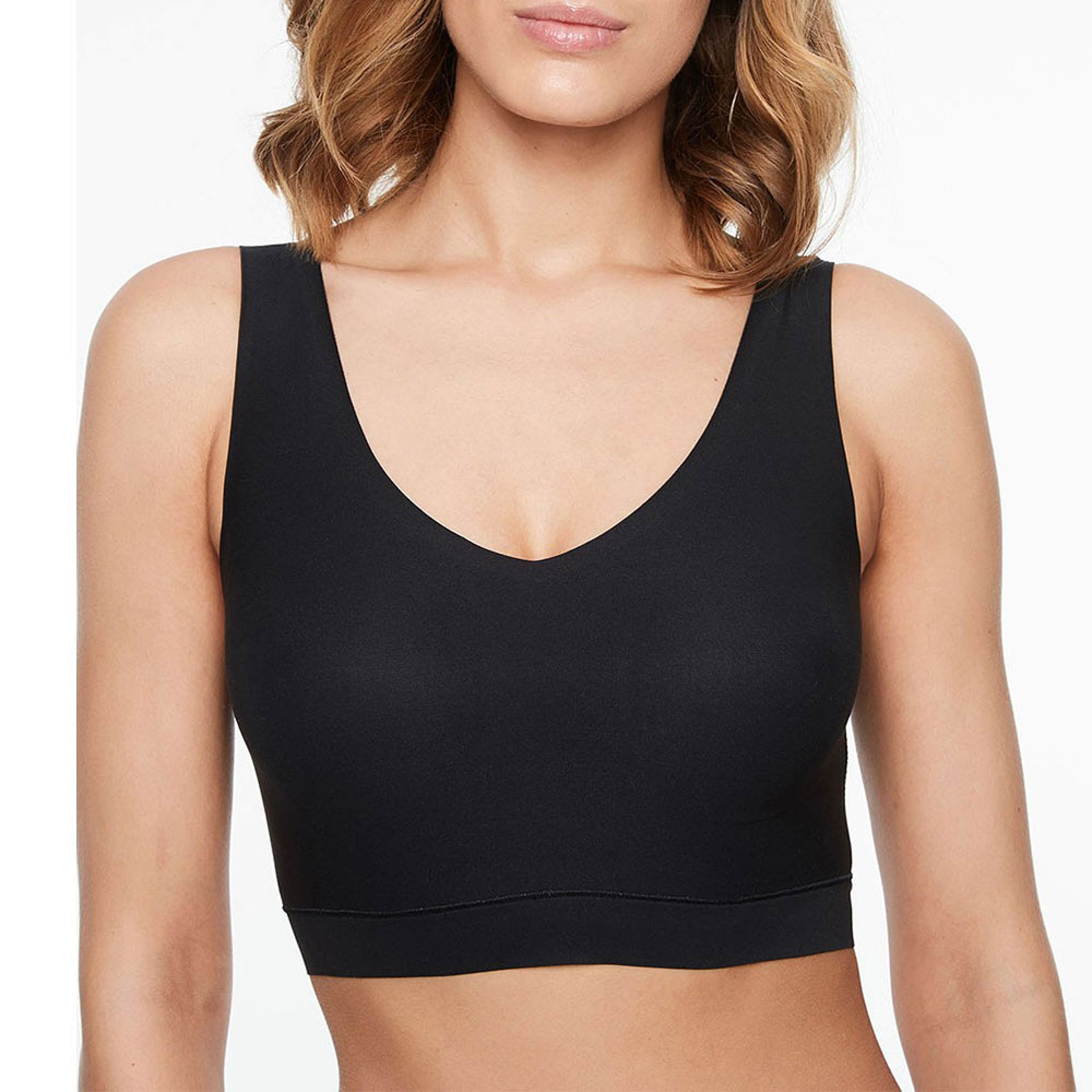 Soft Stretch Padded V-Neck Bra Top