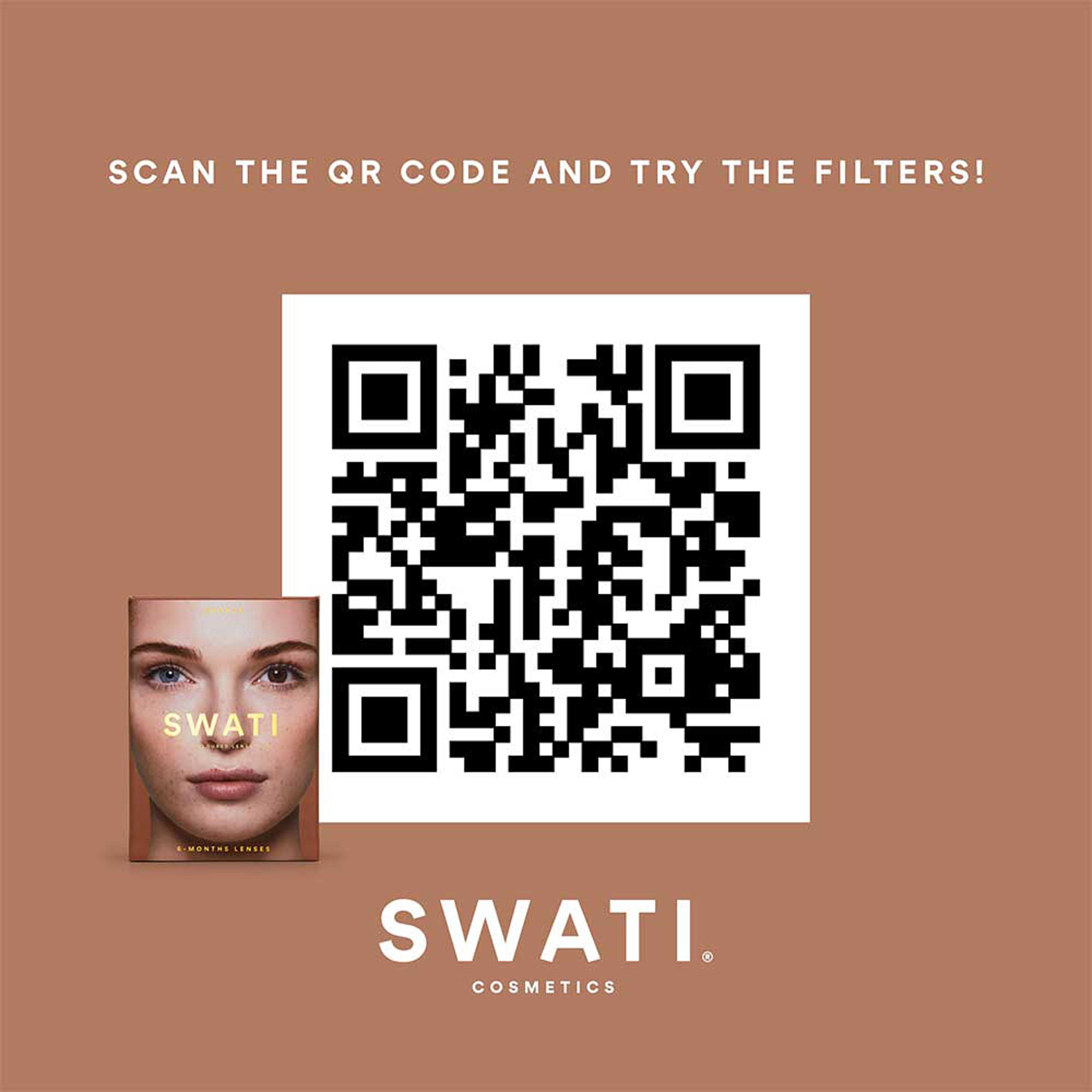 Linser Bronze, från SWATI Cosmetics. Klicka för att öppna bilden i stort format