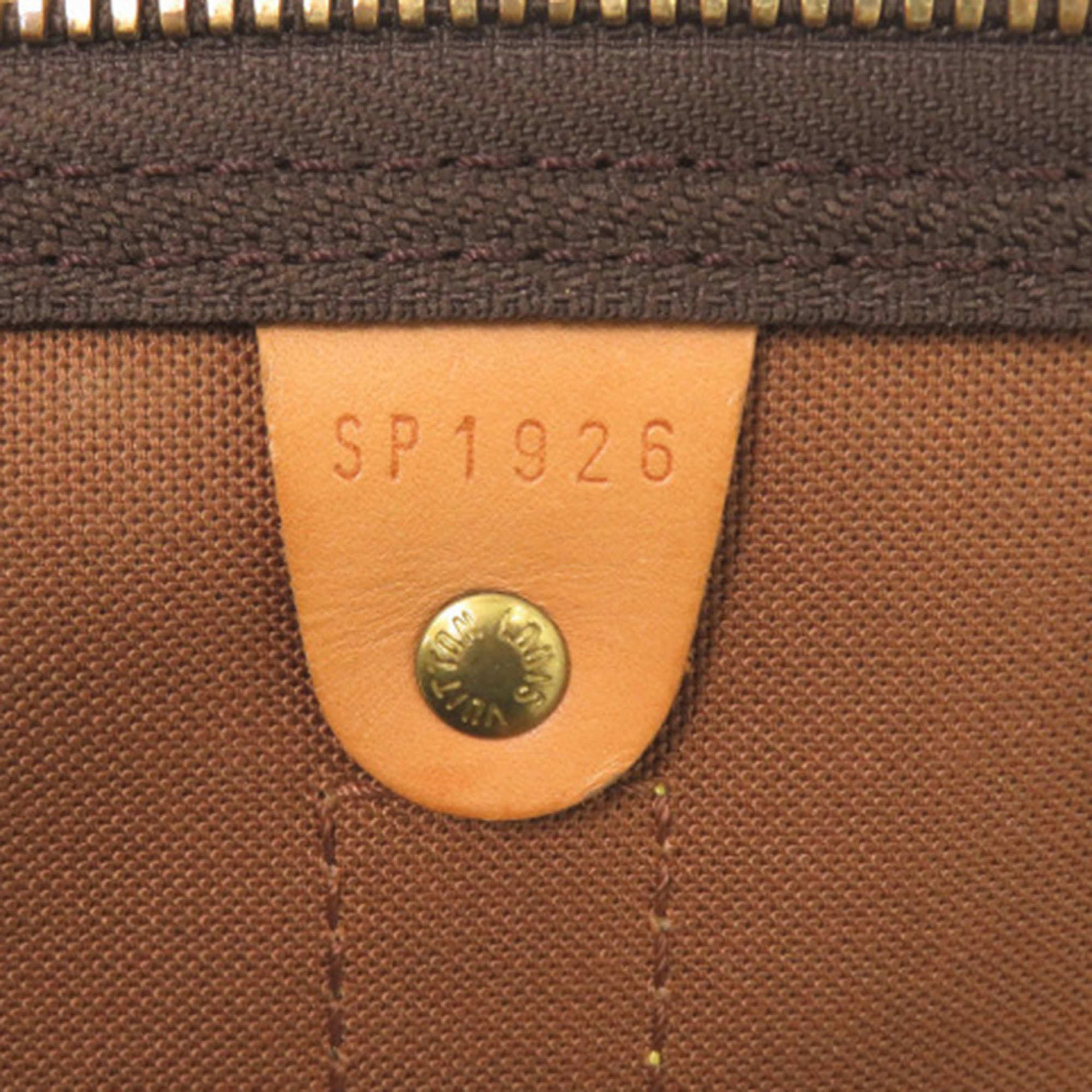 Louis Vuitton Monogram Keepall 50, från Luxclusif, i färgen brown. Klicka för att öppna bilden i stort format