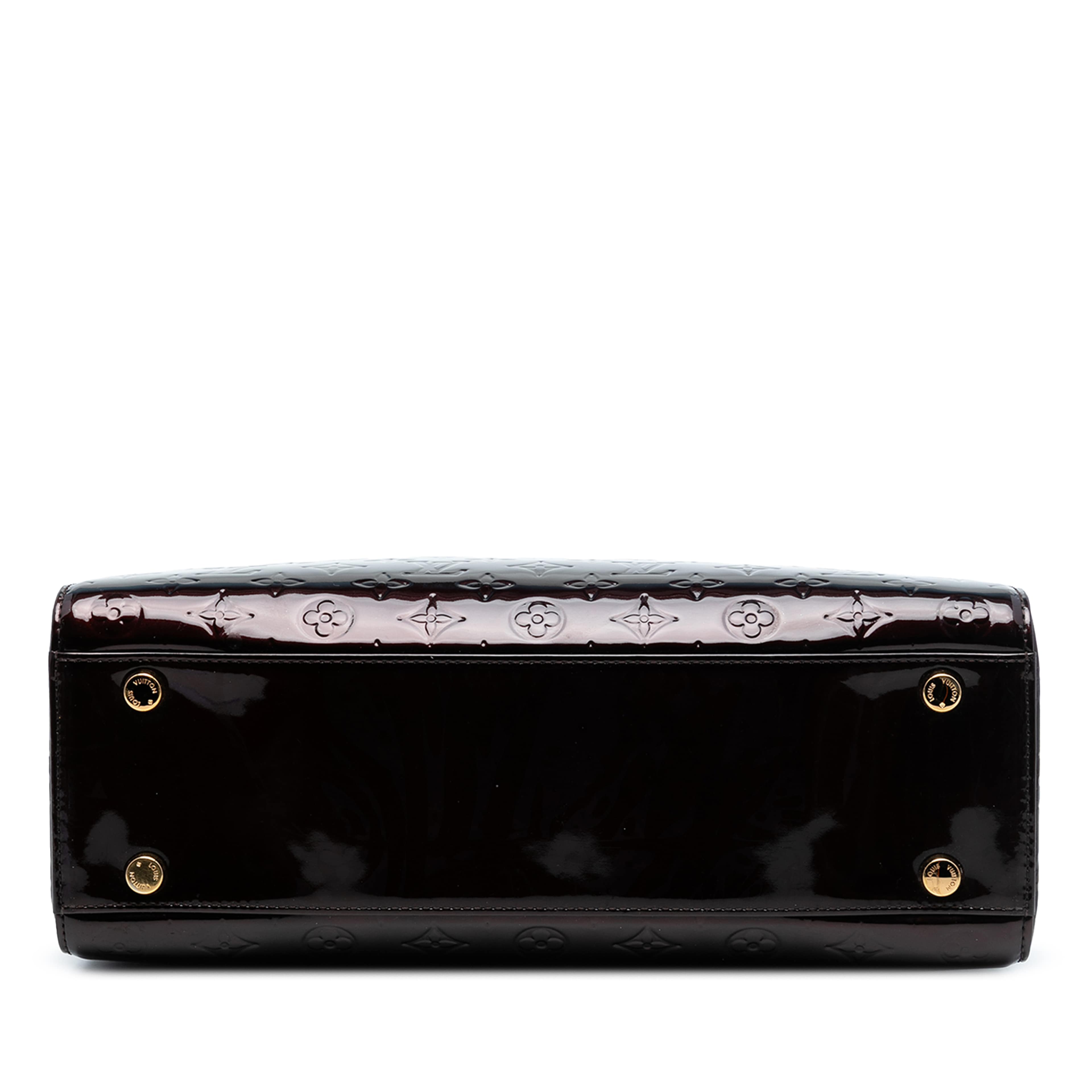 Louis Vuitton Monogram Vernis Brea Gm, från Luxclusif, i färgen purple. Klicka för att öppna bilden i stort format