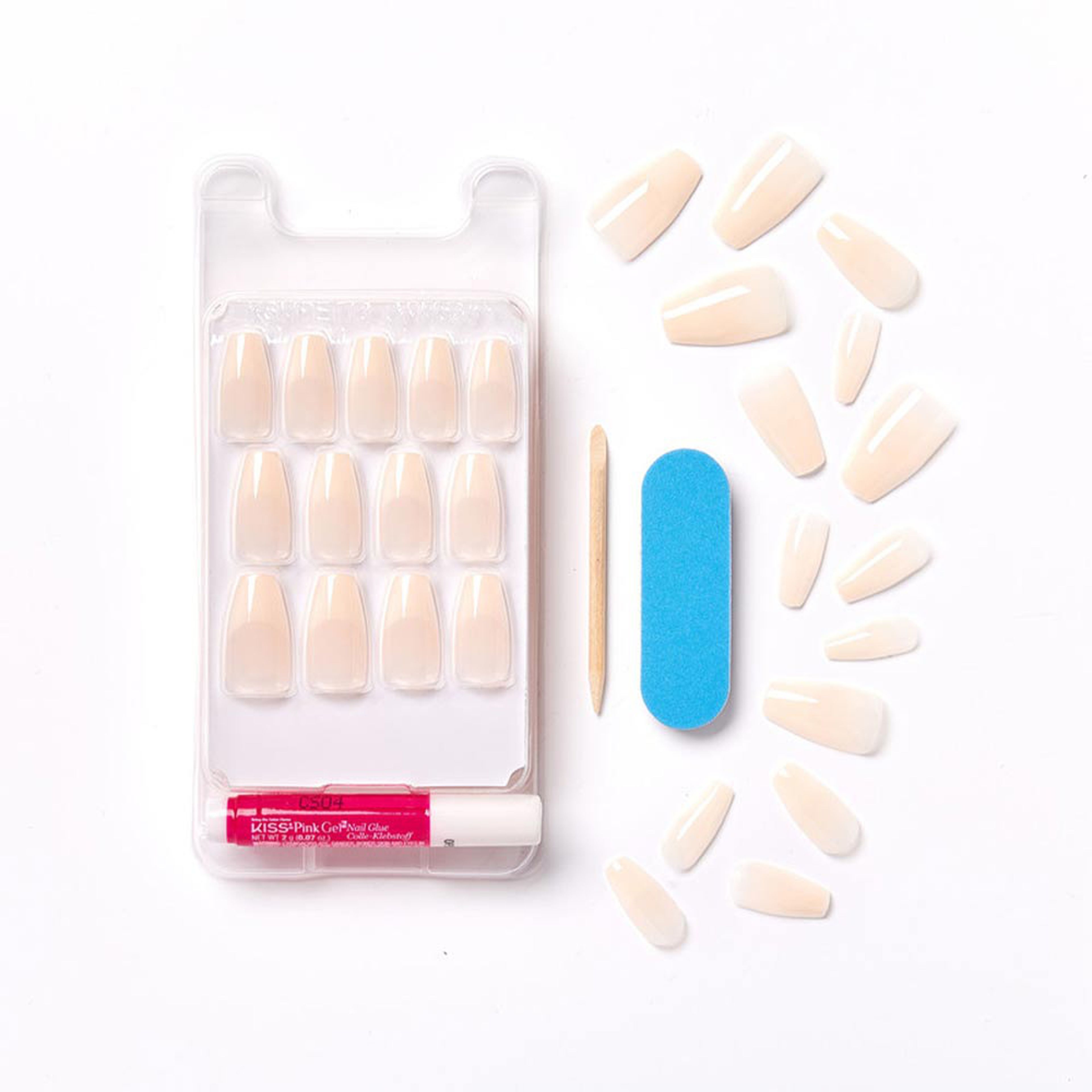 Acrylic Nude Artificial Nail
