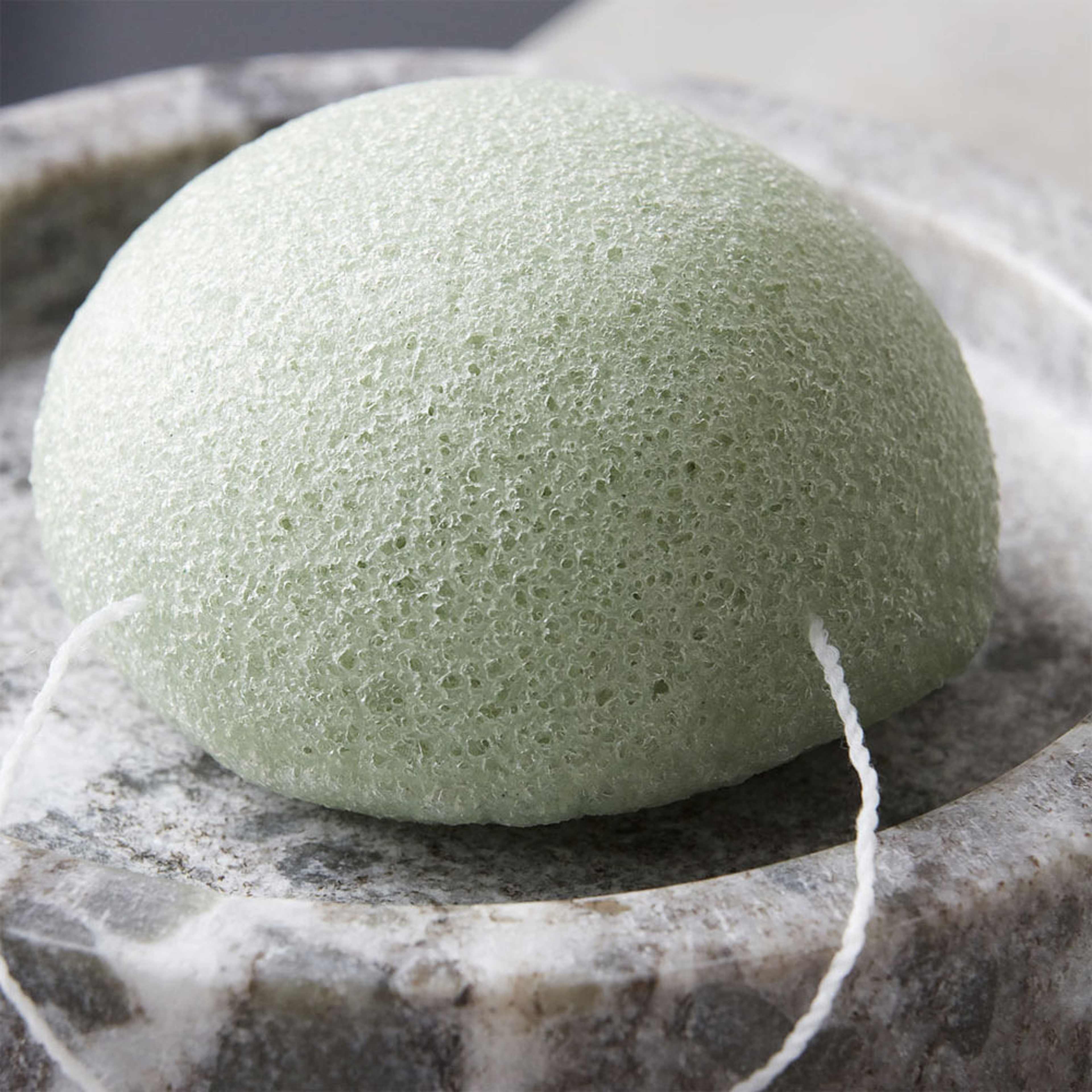 Konjac Sponge, Grön, från Meraki. Klicka för att öppna bilden i stort format