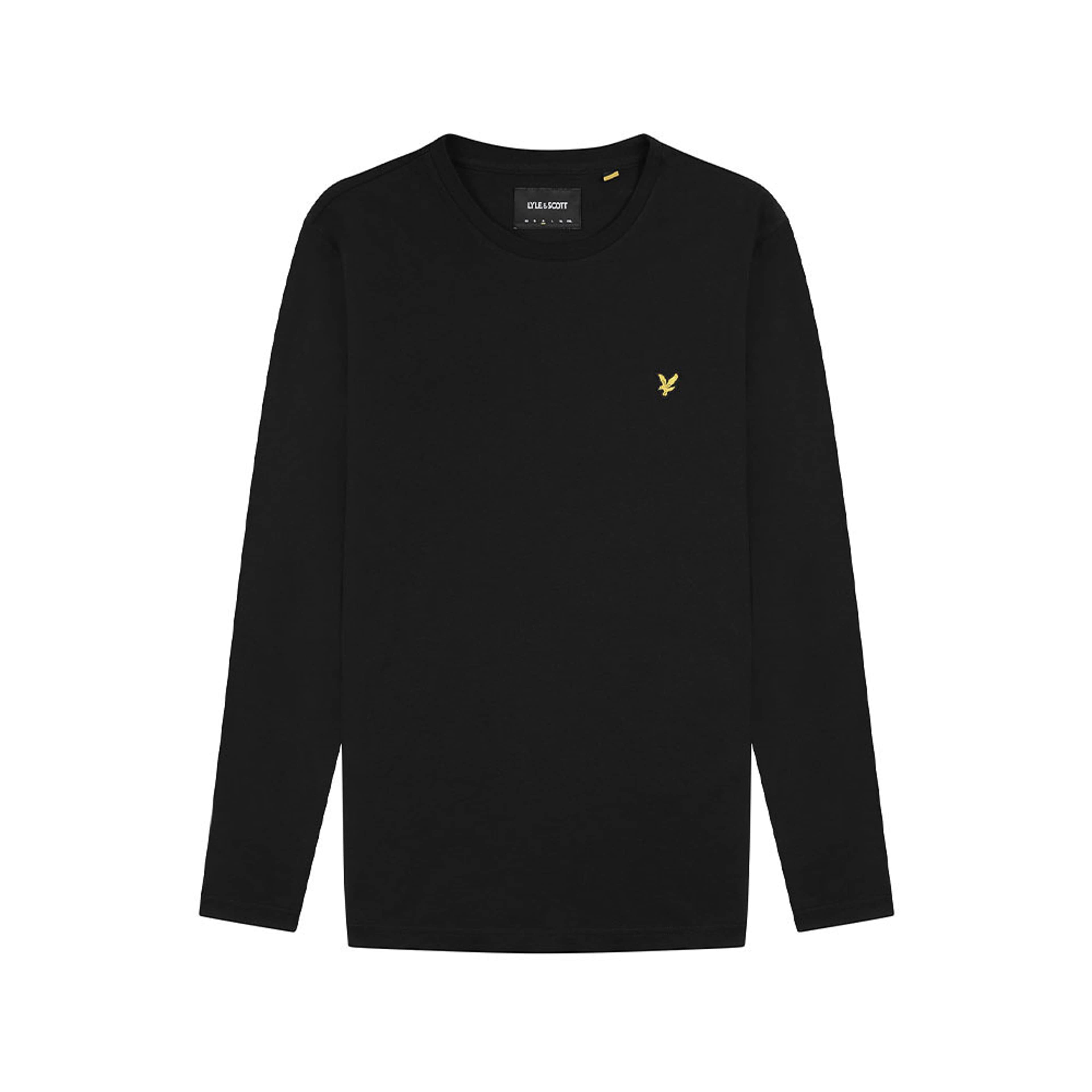 Långärmad T-shirt Med Rund Hals