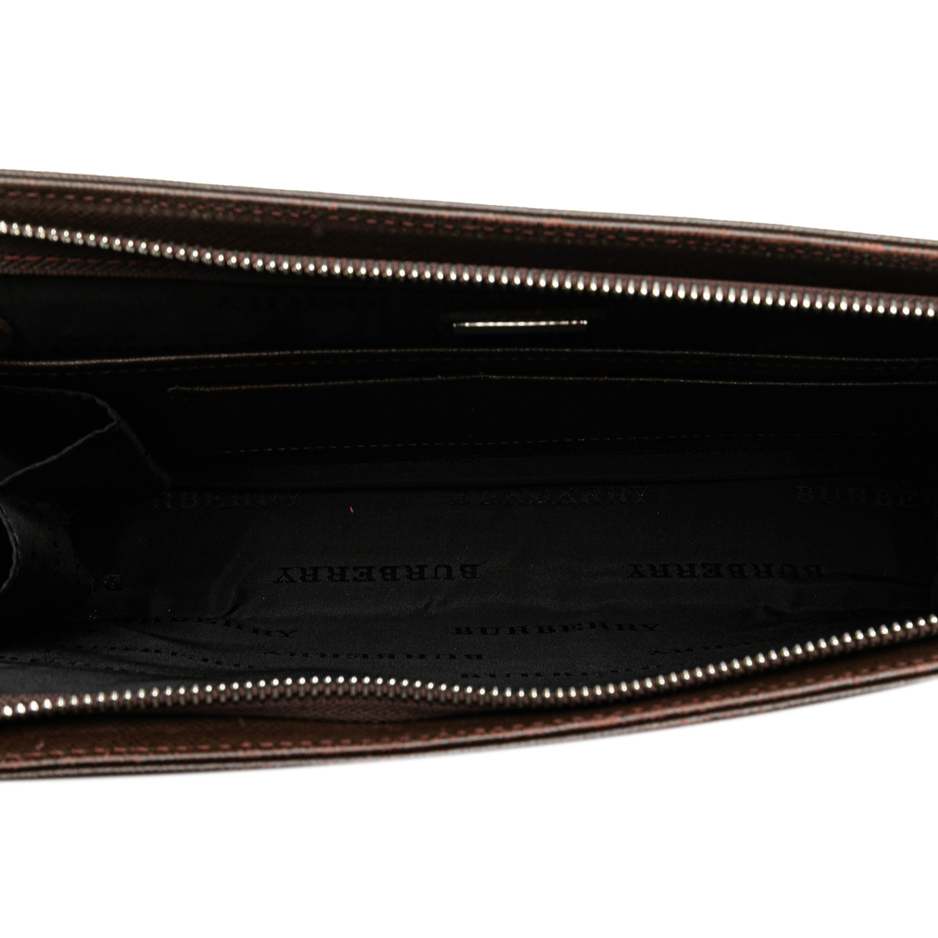 Burberry Leather Clutch
