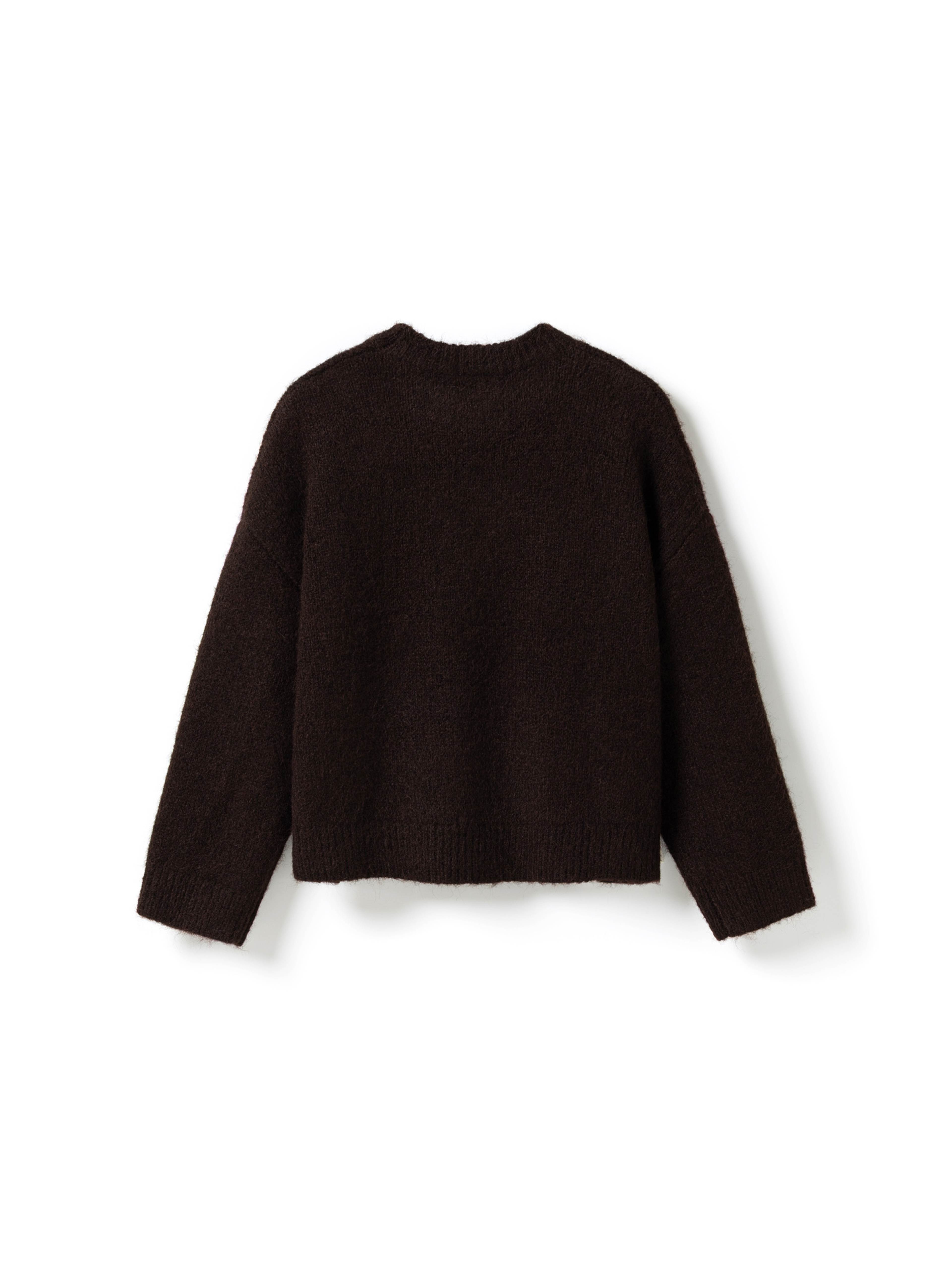 N-mavi Knit - Chocolate, från Noella, i färgen chocolate. Klicka för att öppna bilden i stort format
