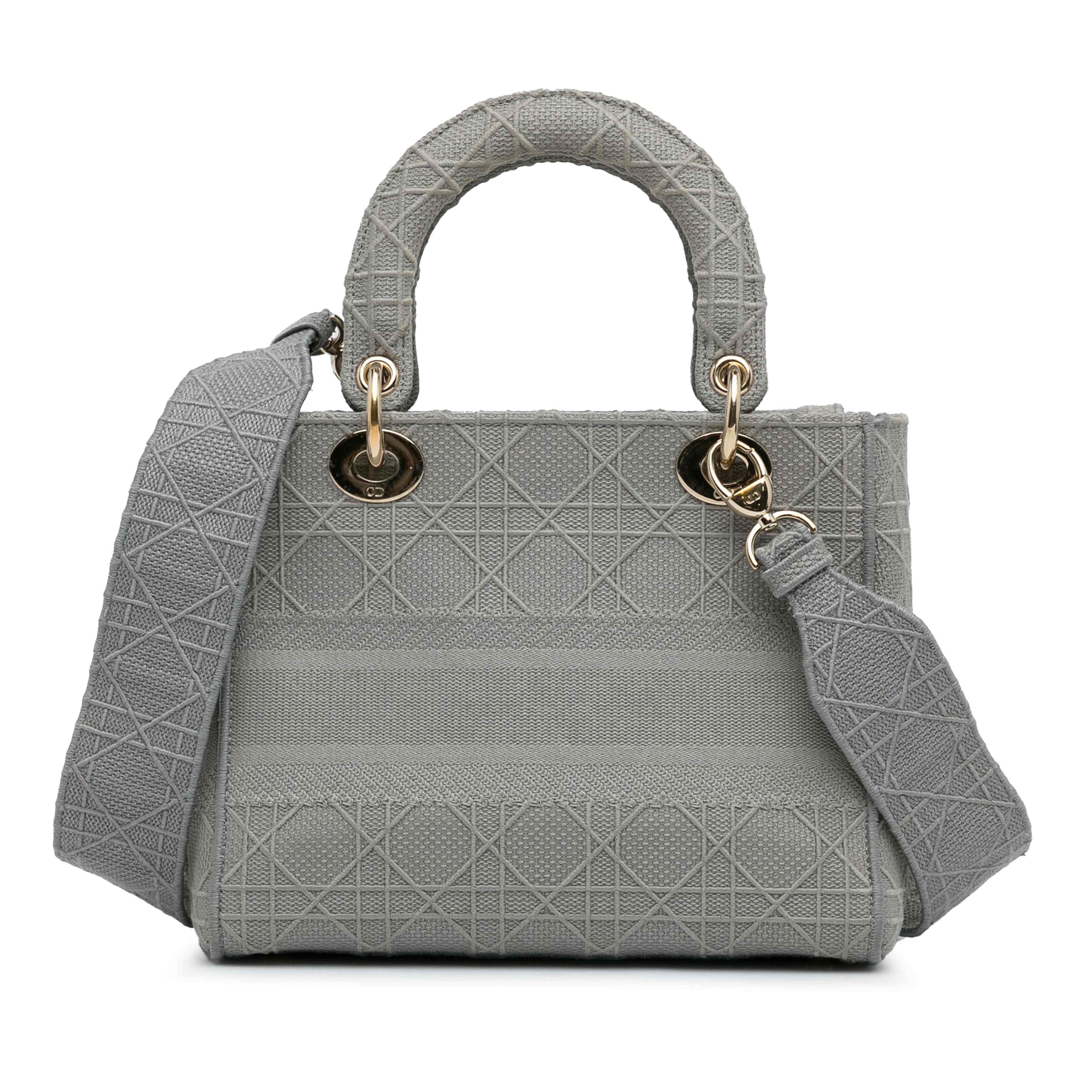 Dior Medium Cannage Lady D-lite