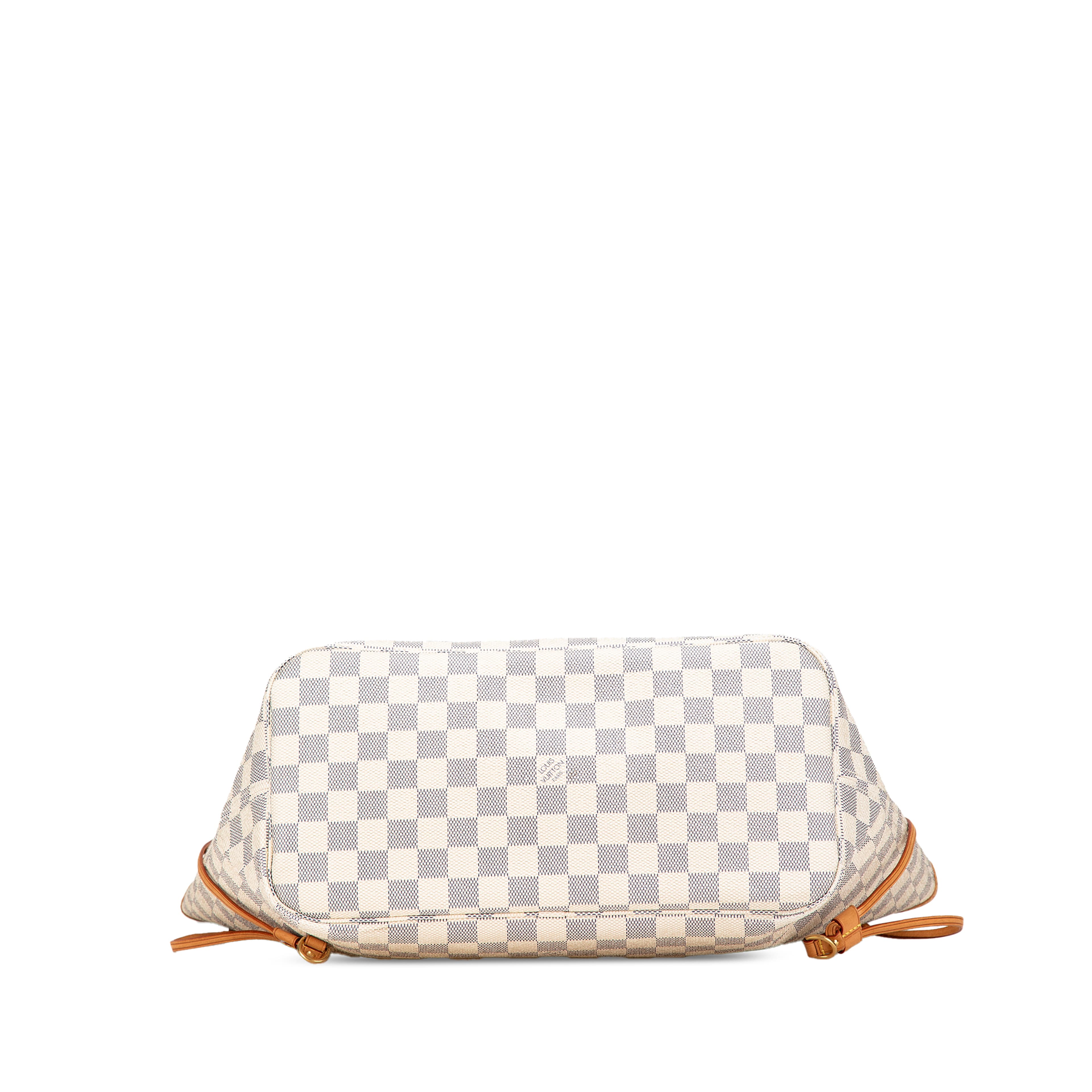 Louis Vuitton Damier Azur Neverfull Mm, från Luxclusif, i färgen white. Klicka för att öppna bilden i stort format