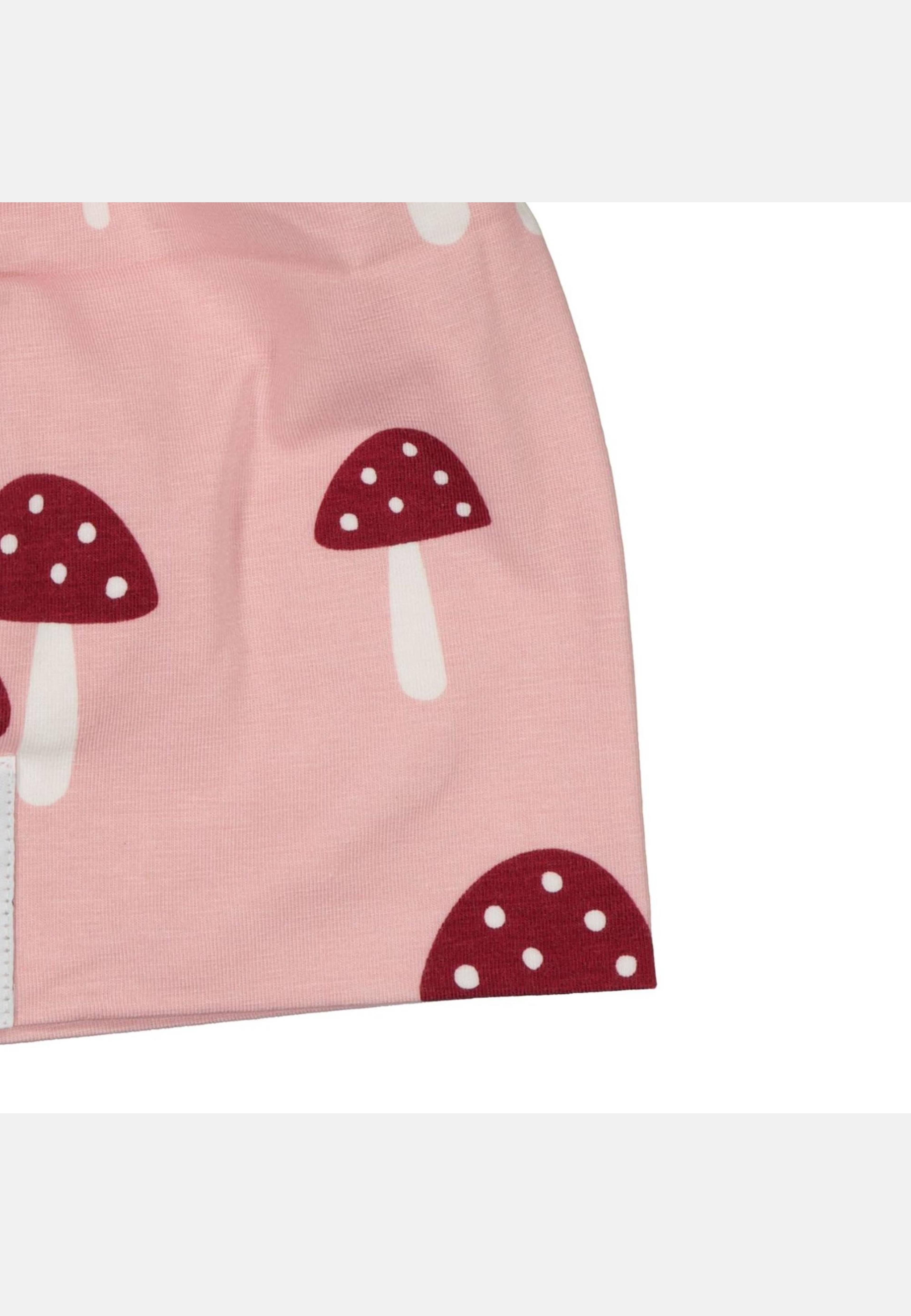 Mössa Bambu, från Geggamoja, i färgen pink mushroom. Klicka för att öppna bilden i stort format