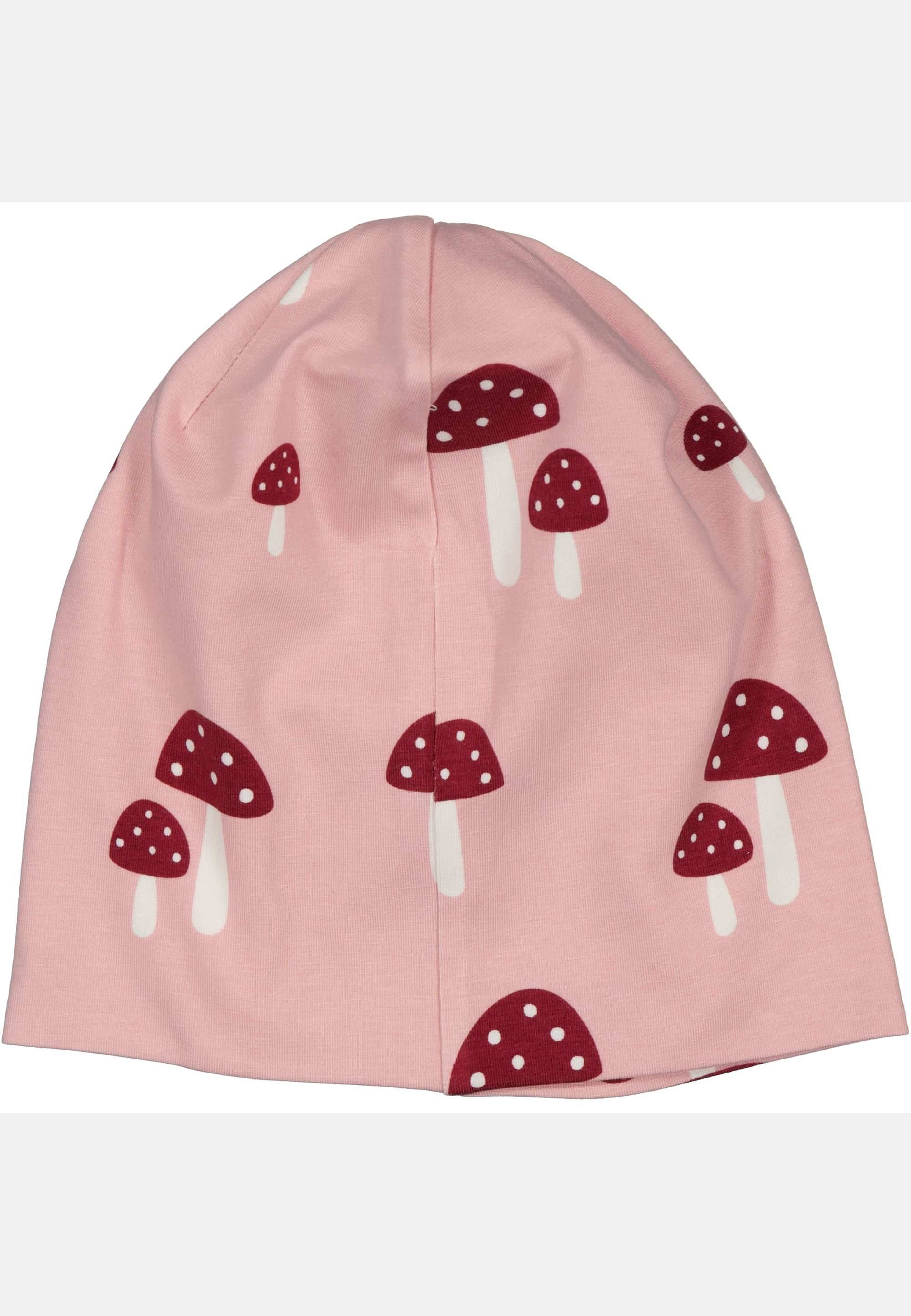 Mössa Bambu, från Geggamoja, i färgen pink mushroom. Klicka för att öppna bilden i stort format