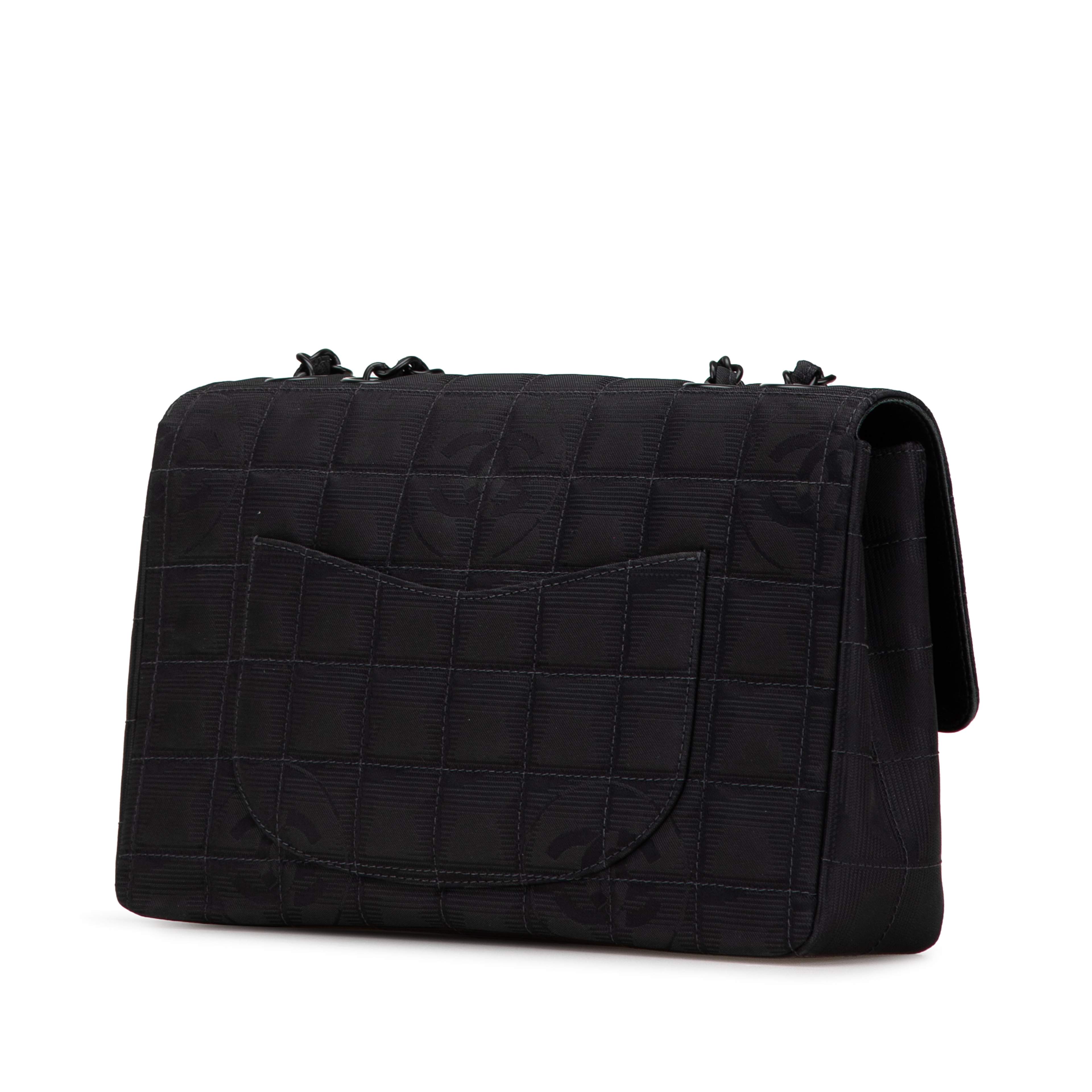 Chanel New Travel Line Medium Nylon Single Flap