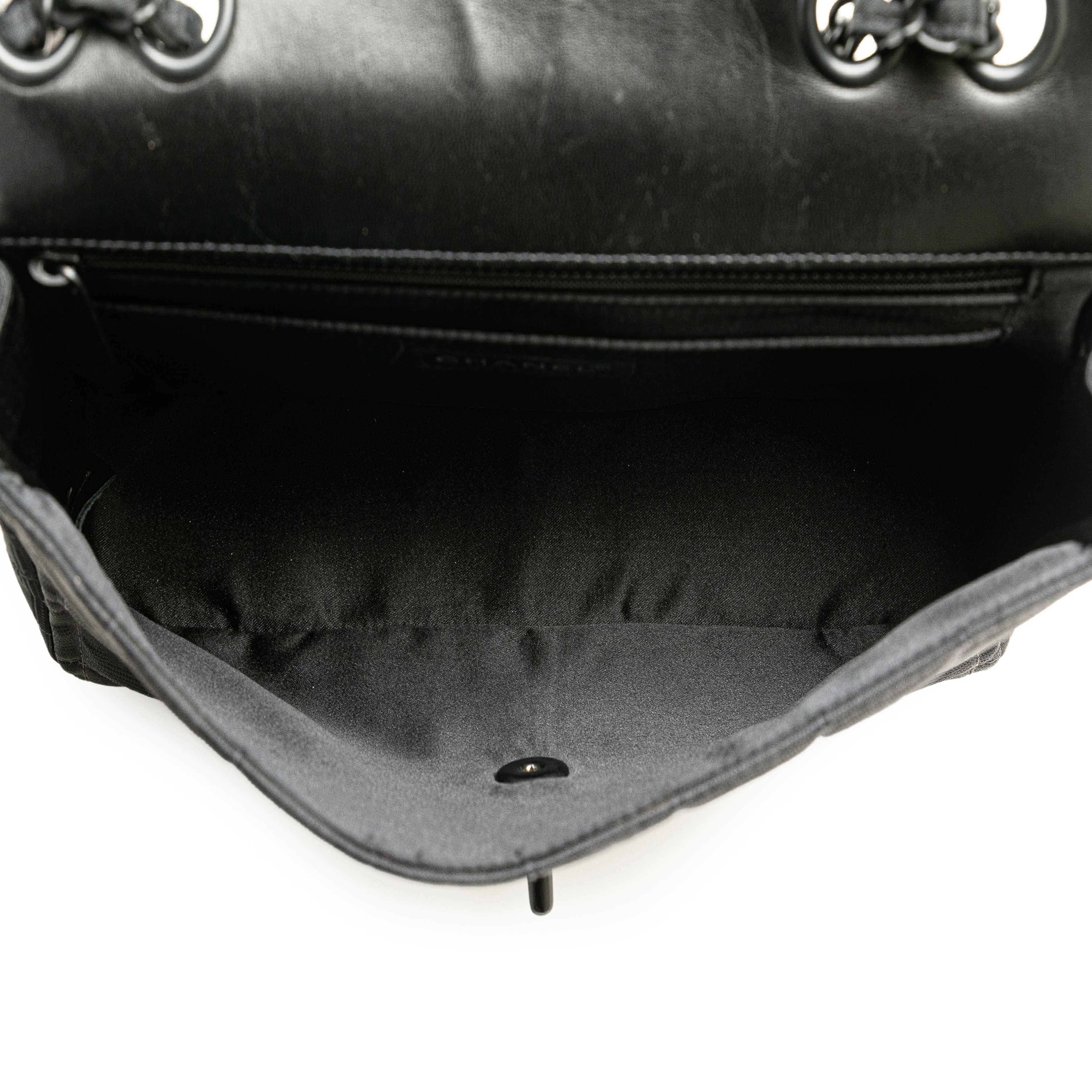 Chanel New Travel Line Medium Nylon Single Flap