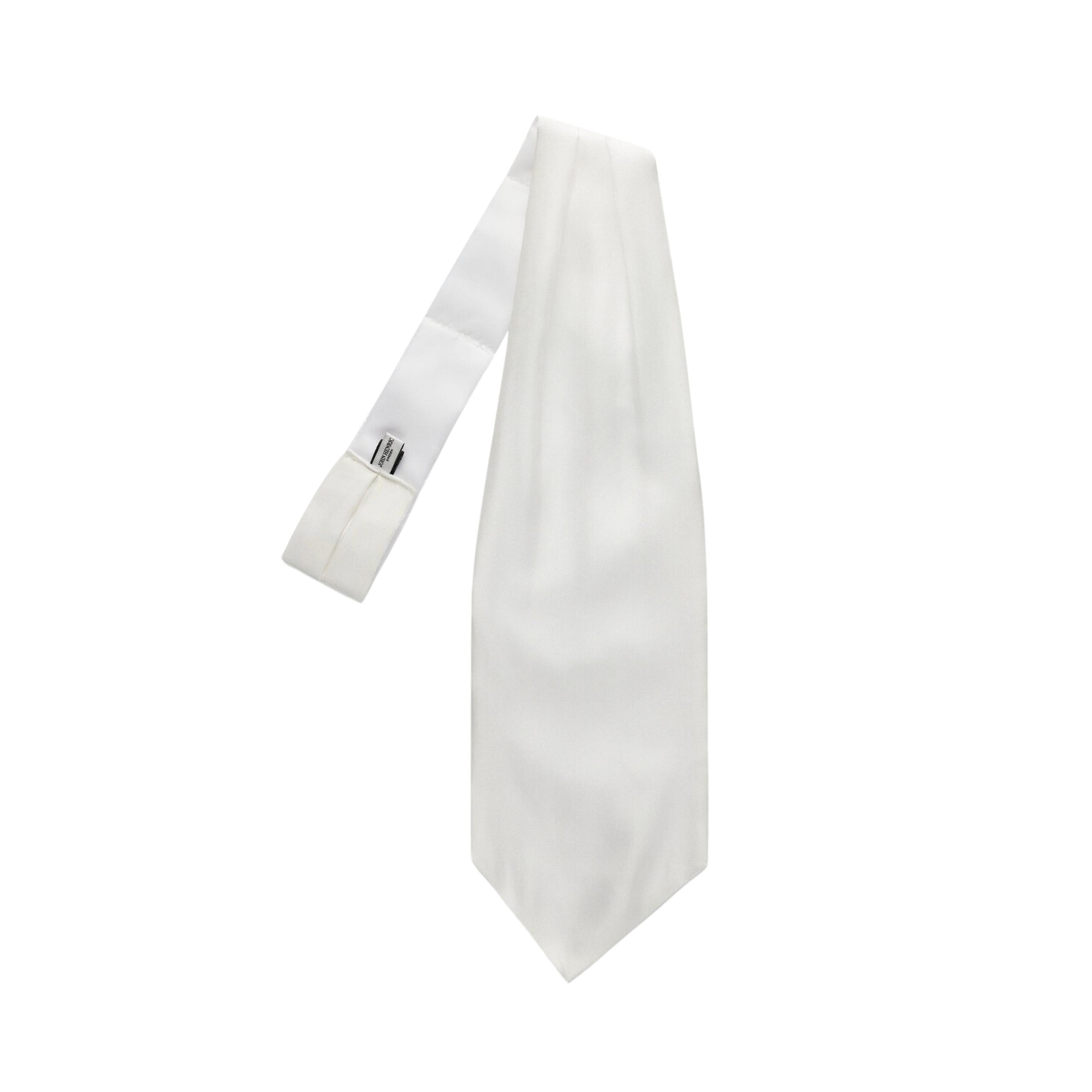 Silk Single Pointed Ascot Plain