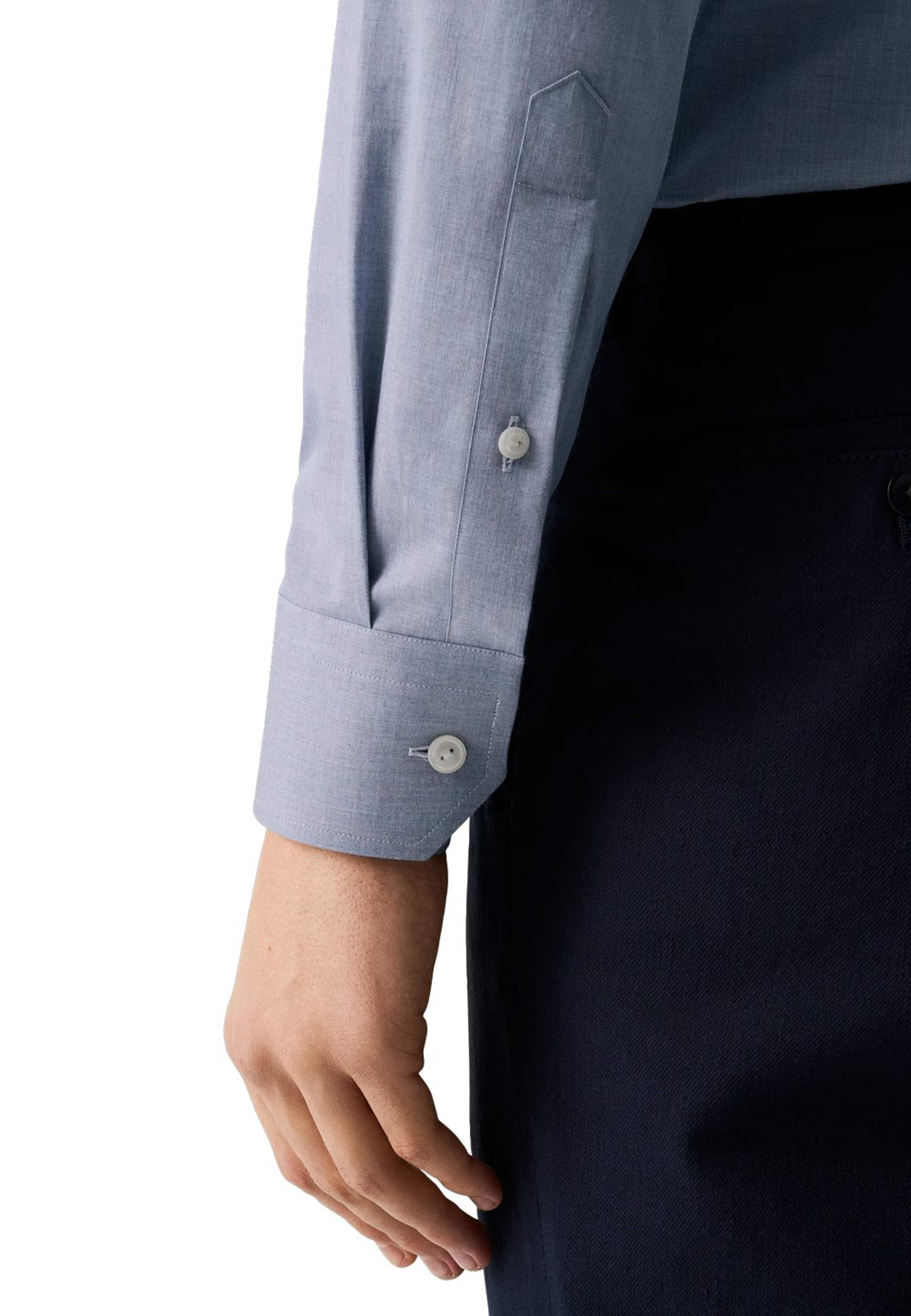 Rutig Skjorta I Fine Twill Slim Fit