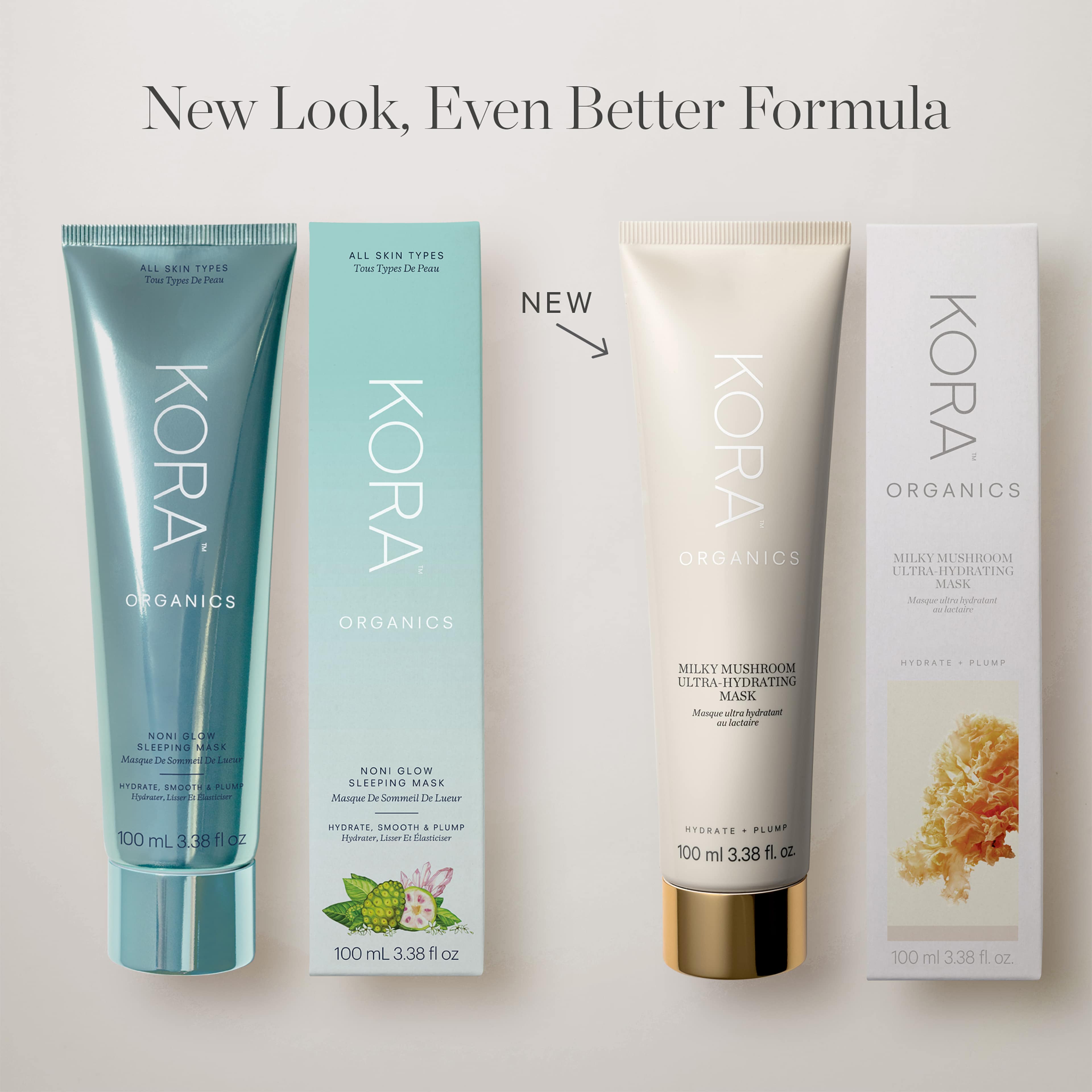 Noni Glow Sleeping Mask, från KORA Organics. Klicka för att öppna bilden i stort format
