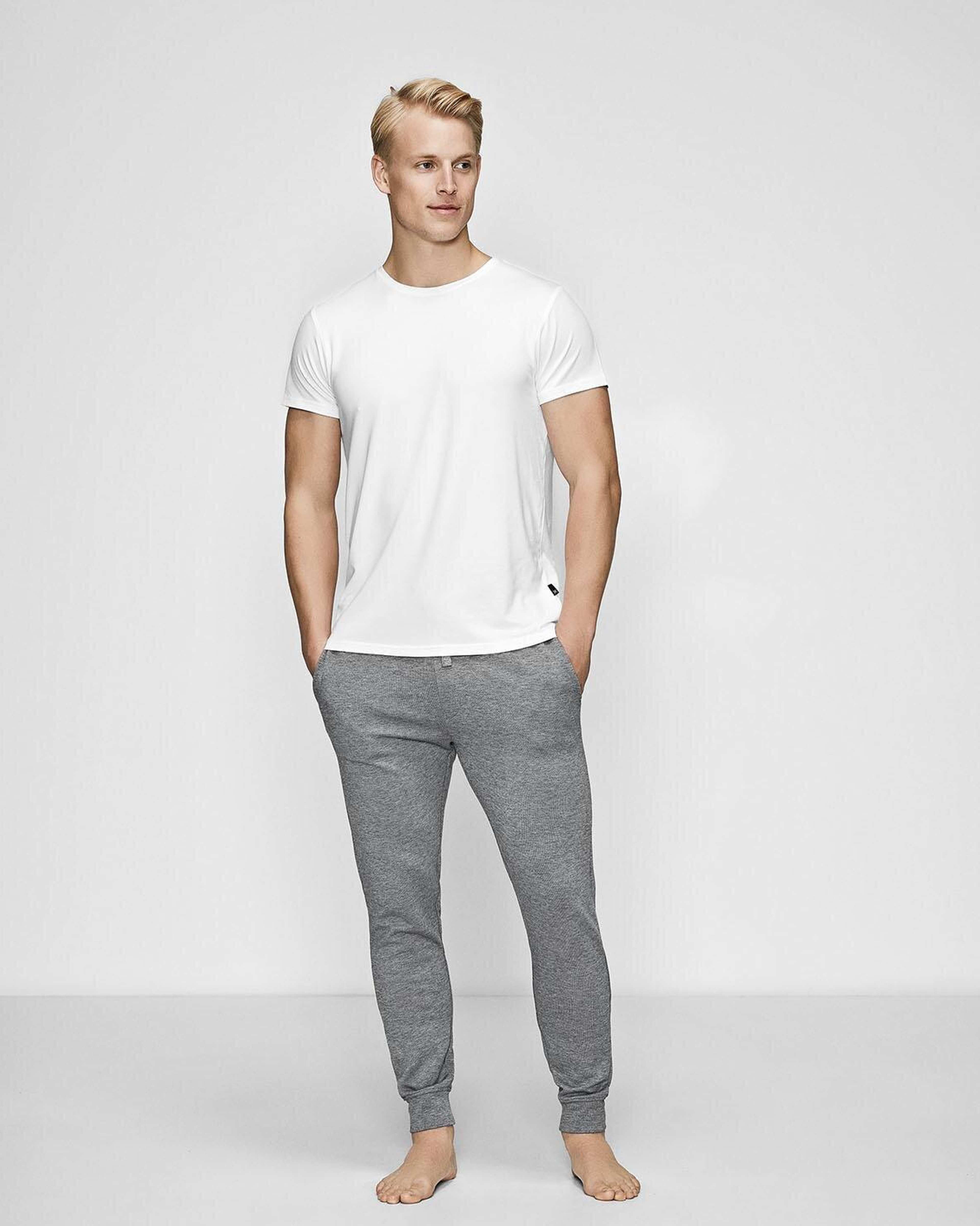 Bambu, T-shirt O-neck, Blå