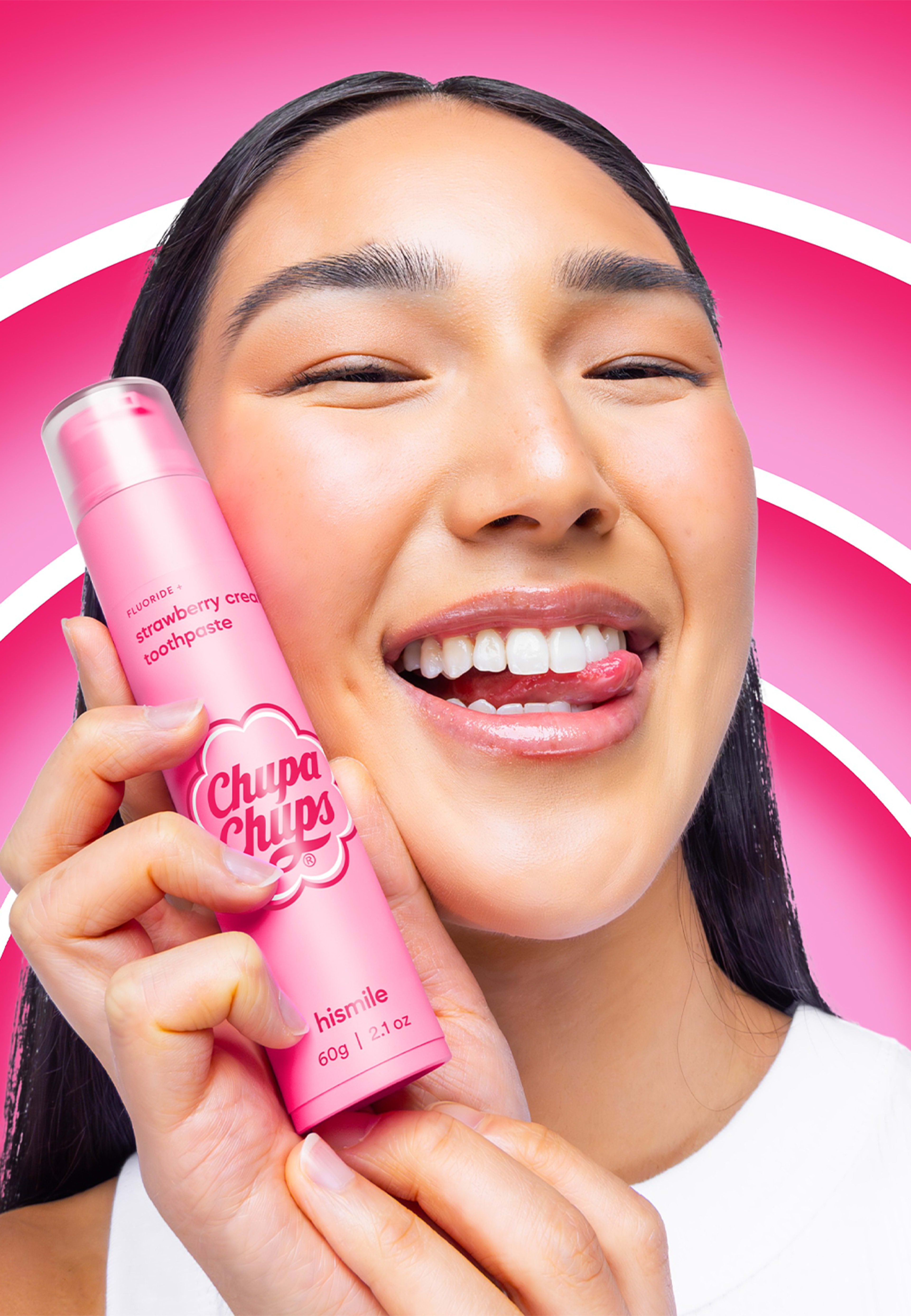 Chupa Chups Strawberry Cream Toothpaste