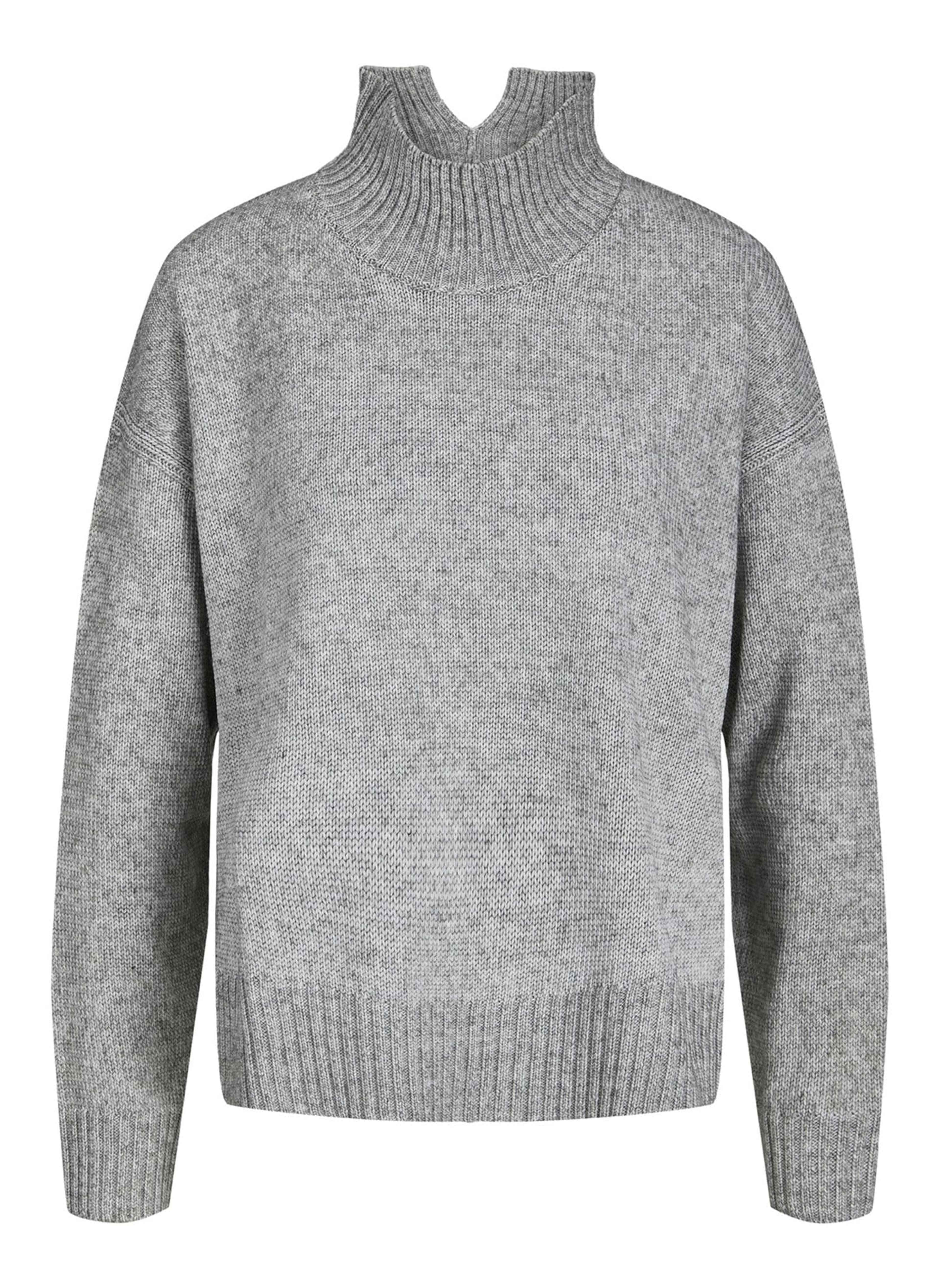 Oversized Stickad Polotröja