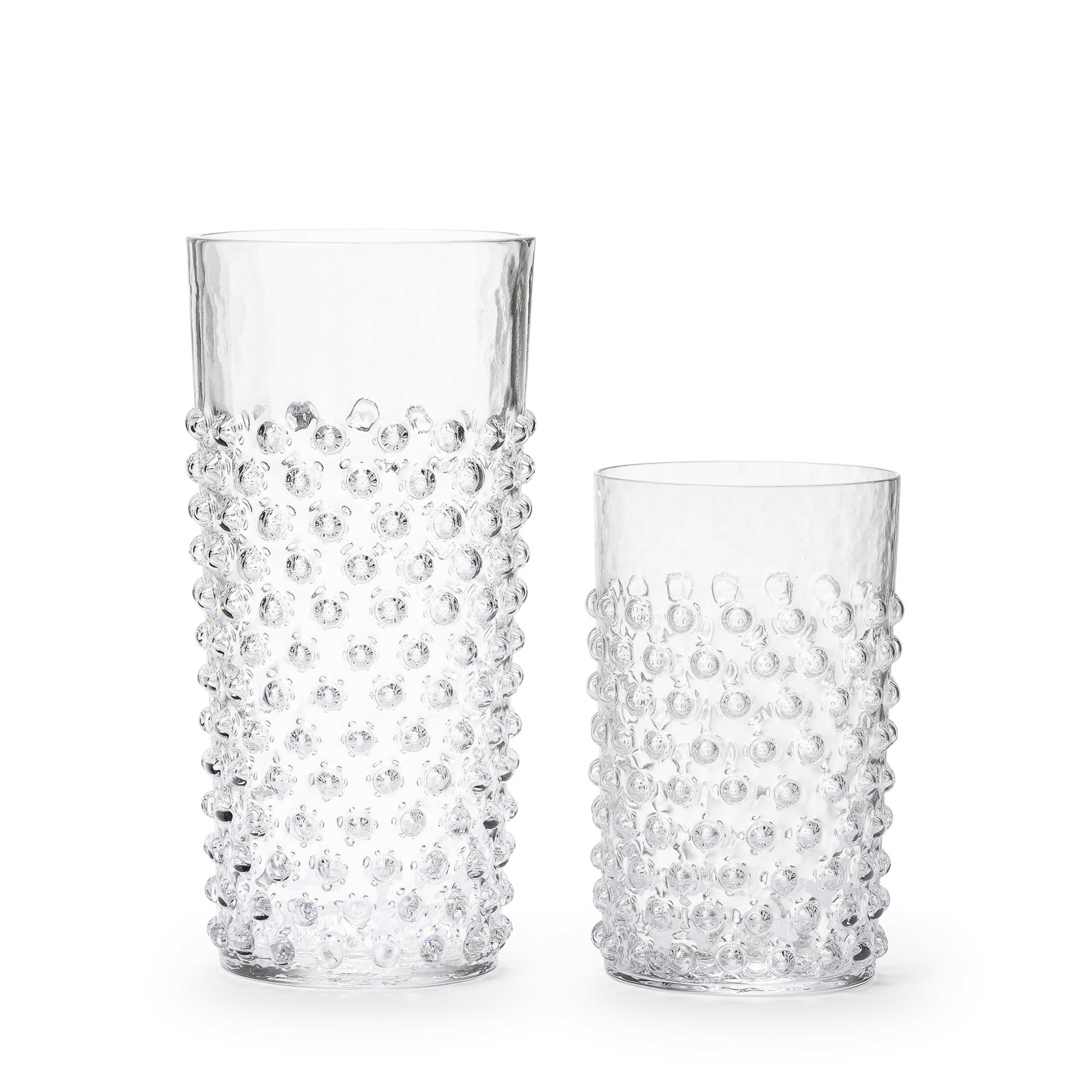 Cecilia Dricksglas Höga, 2-pack, från In Flore, i färgen Vit. Klicka för att öppna bilden i stort format