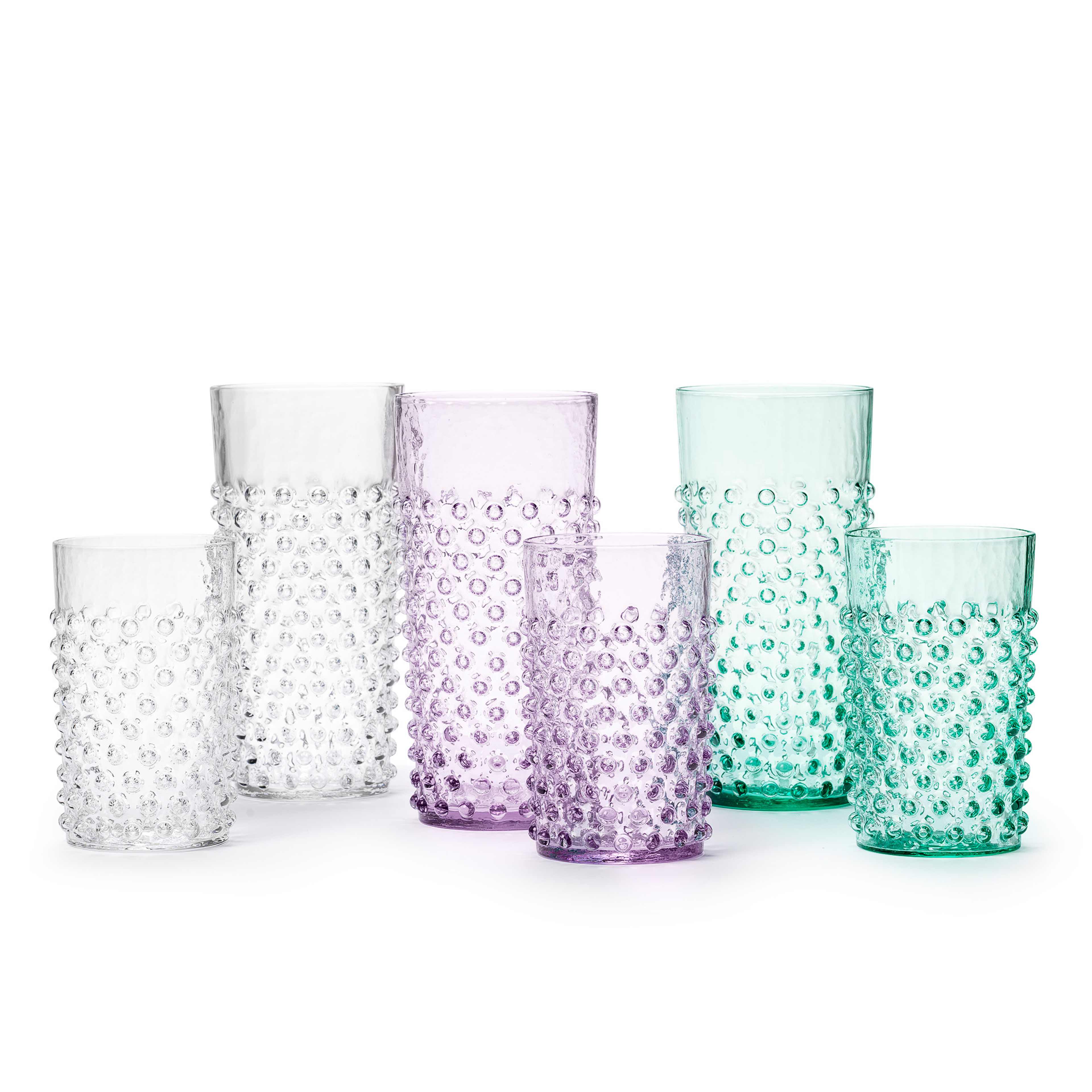 Cecilia Dricksglas Höga, 2-pack, från In Flore, i färgen Vit. Klicka för att öppna bilden i stort format