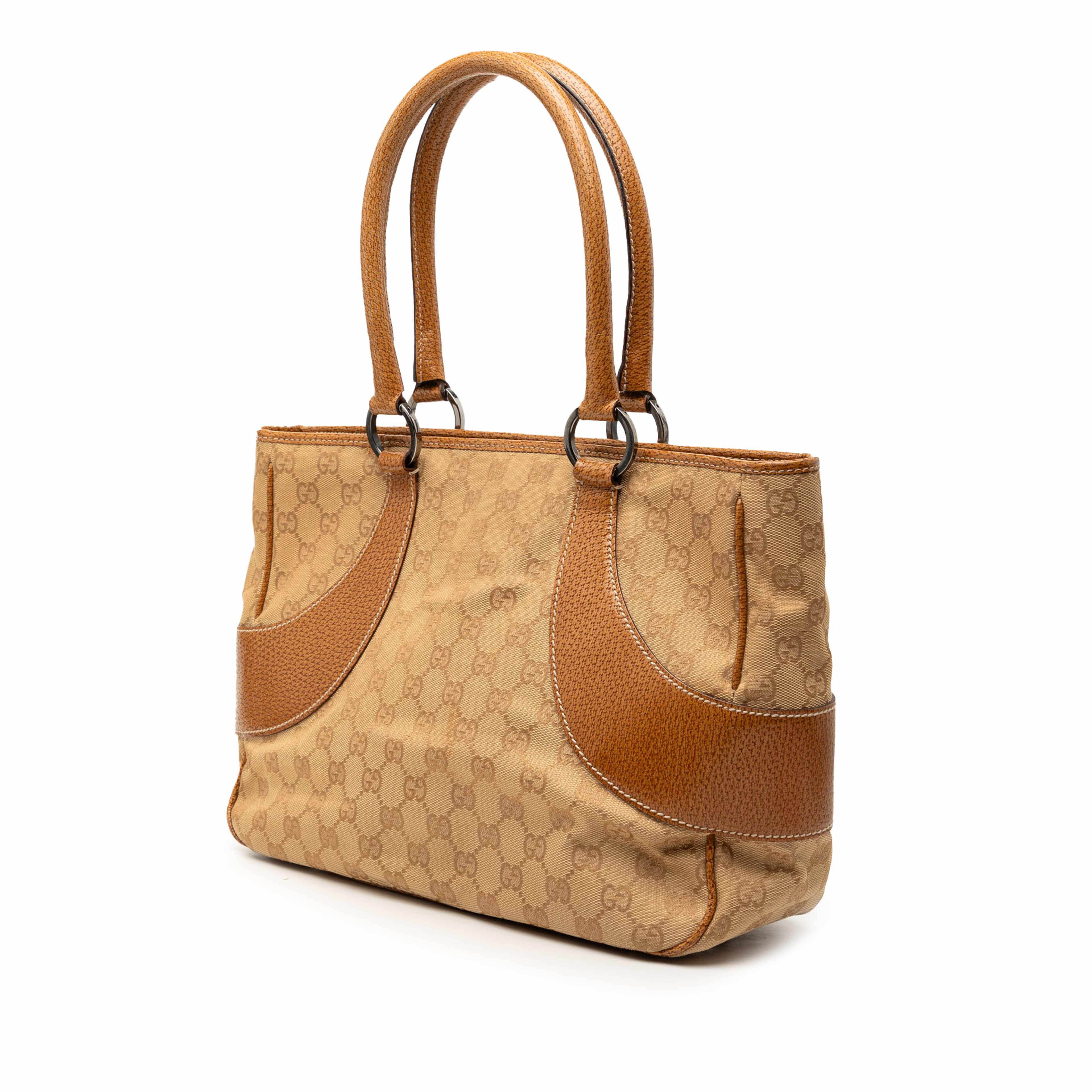 Gucci Gg Canvas Tote, från Luxclusif, i färgen beige. Klicka för att öppna bilden i stort format