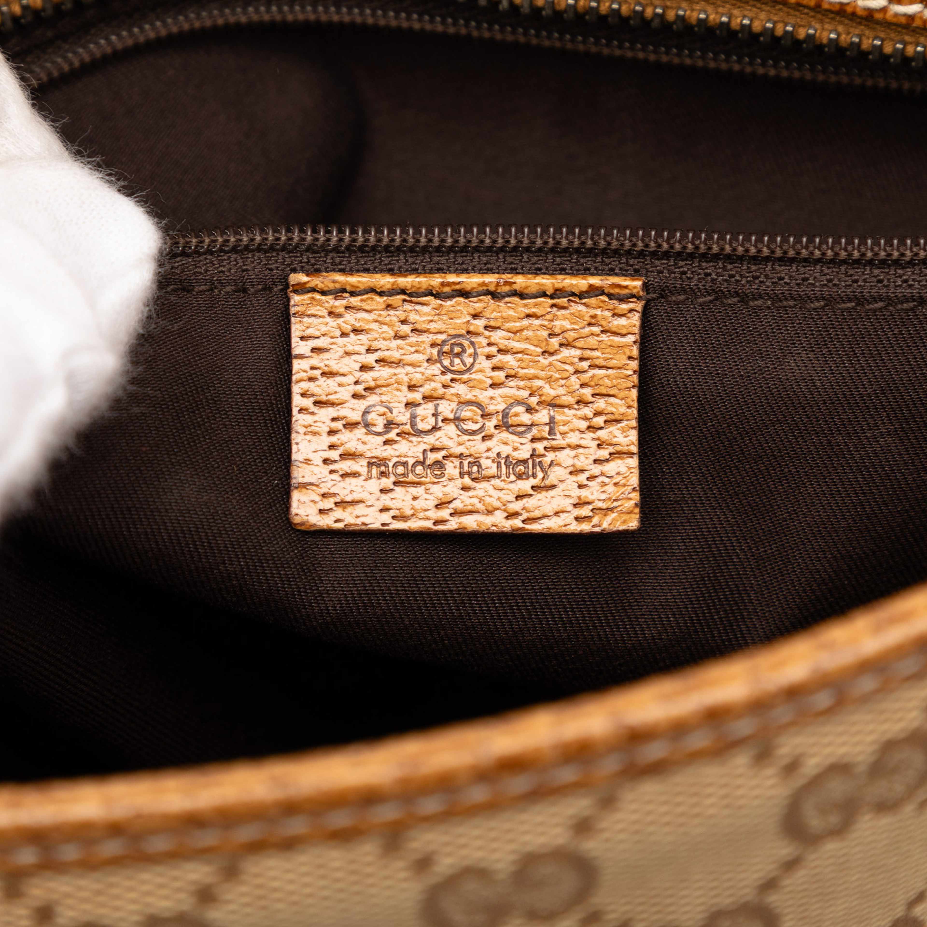 Gucci Gg Canvas Tote, från Luxclusif, i färgen beige. Klicka för att öppna bilden i stort format