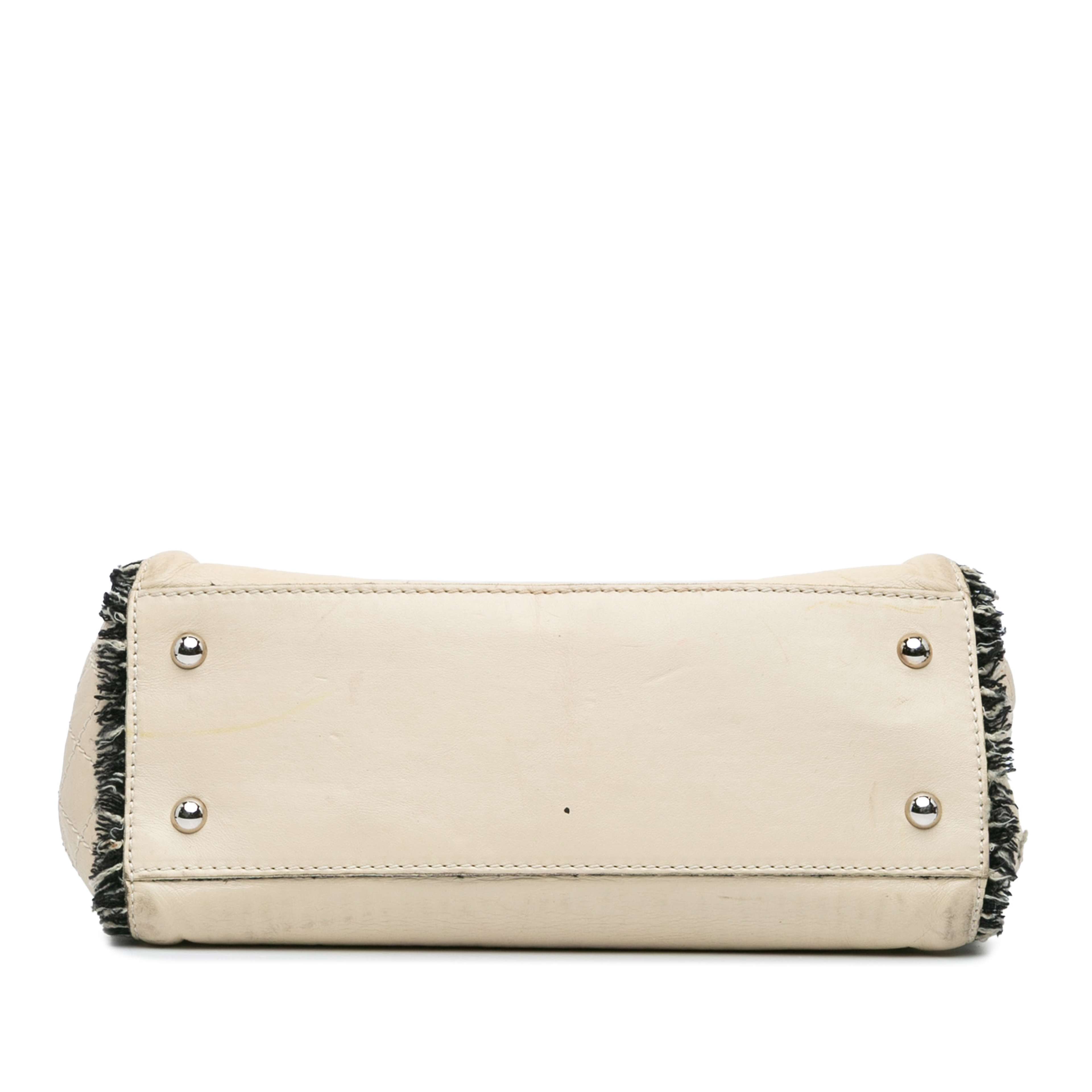 Chanel Lambskin Tweedy Flap