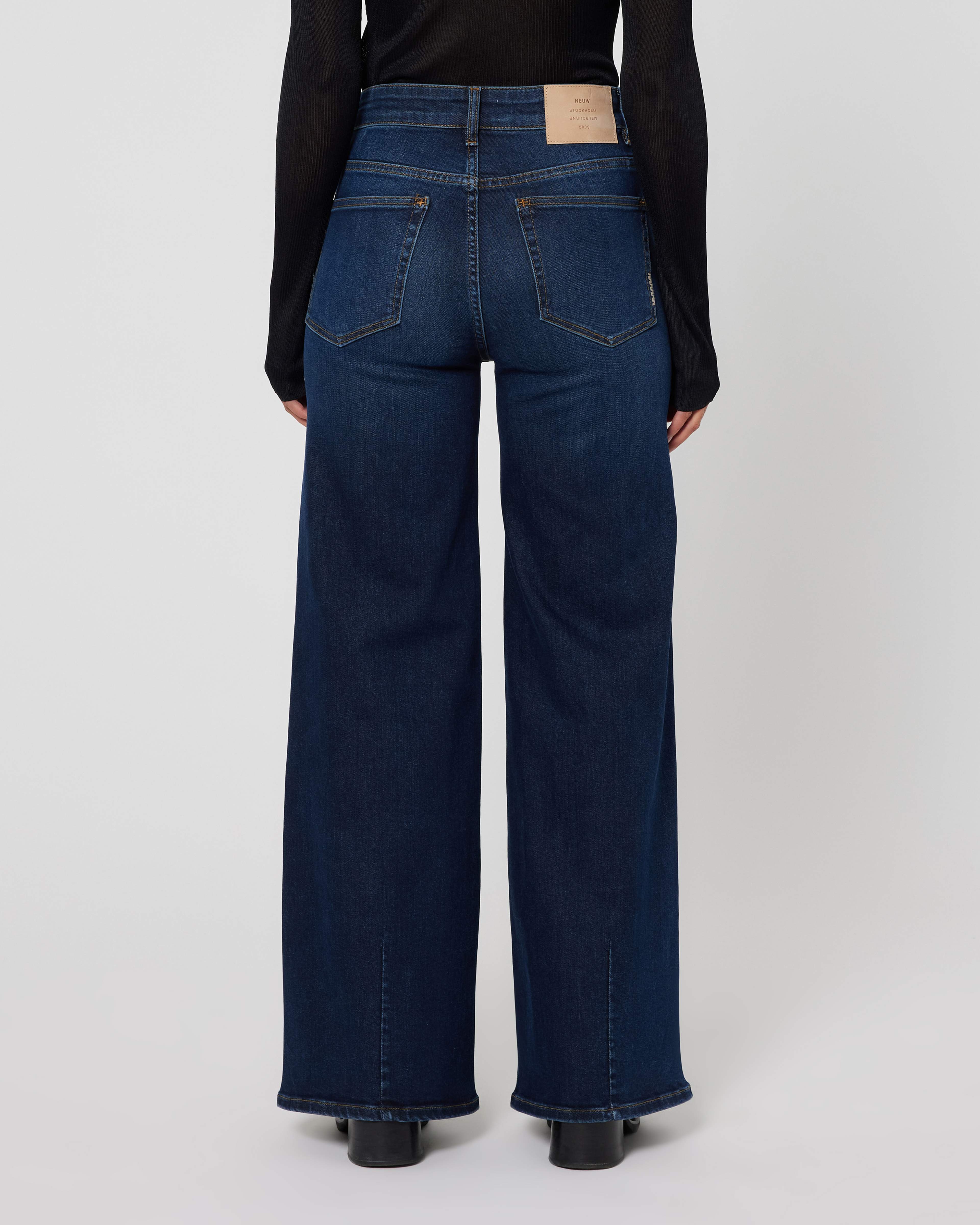 Eva Wide Dreamy Blue Indigo