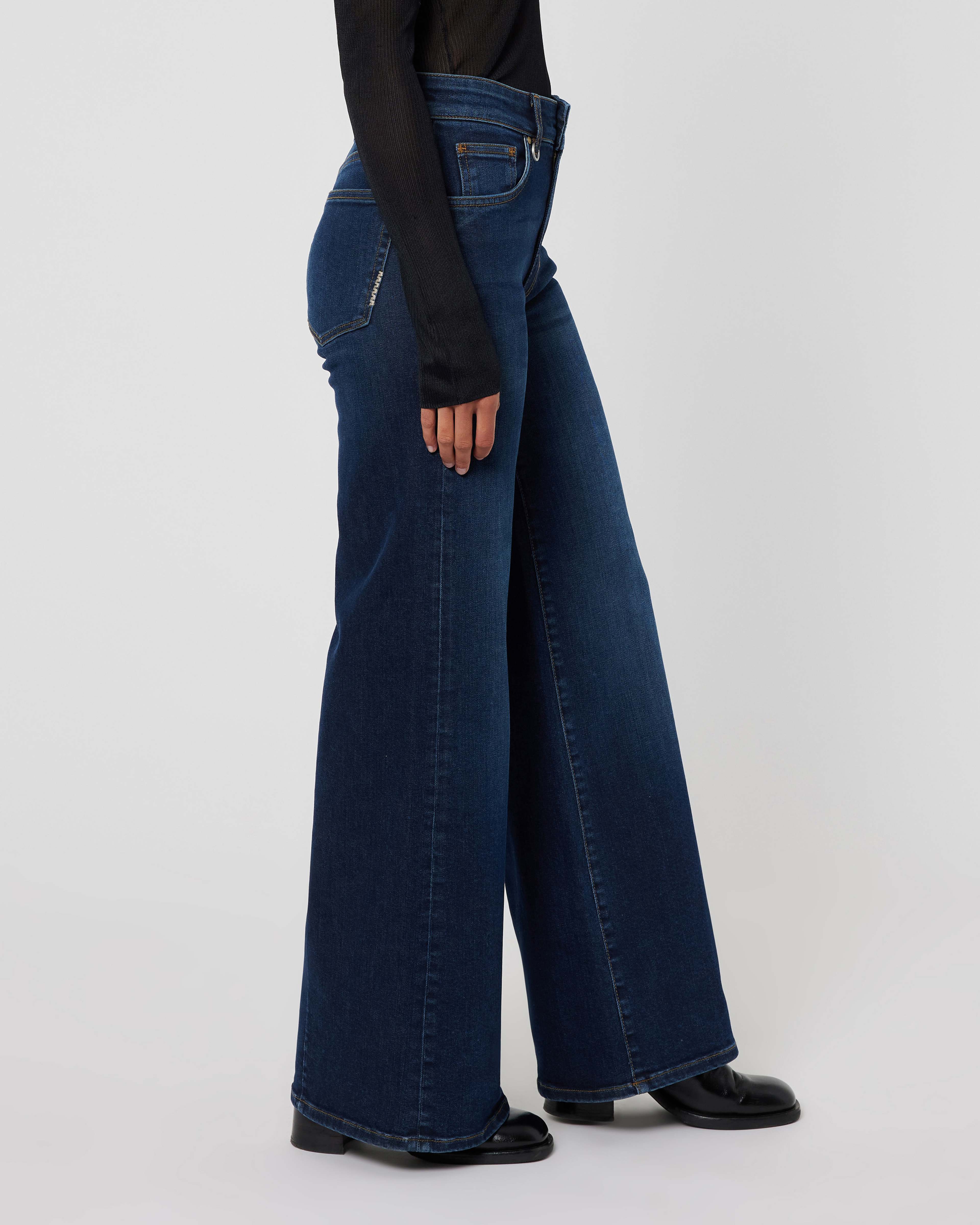 Eva Wide Dreamy Blue Indigo
