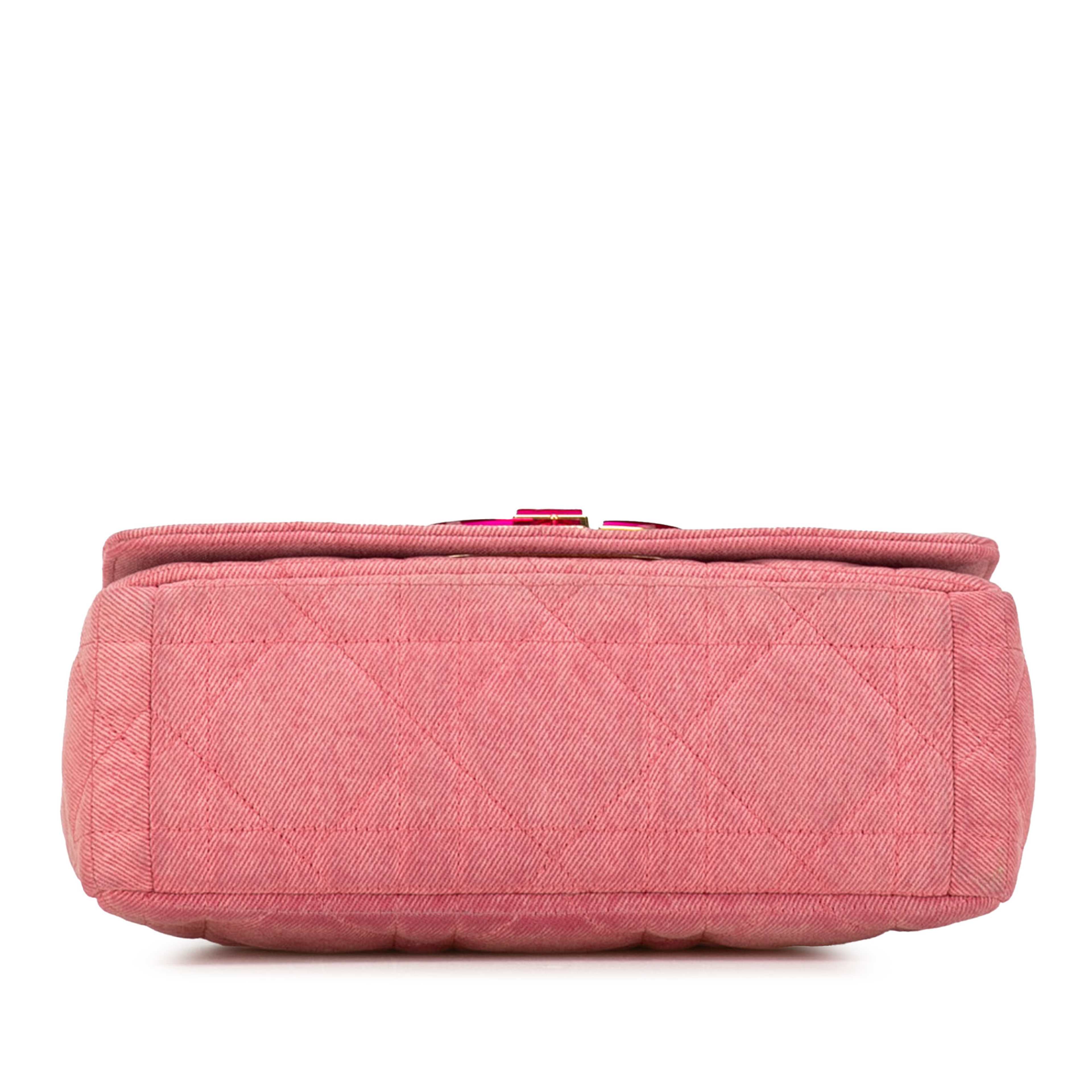 Dior Medium Denim Macrocannage Caro Bag
