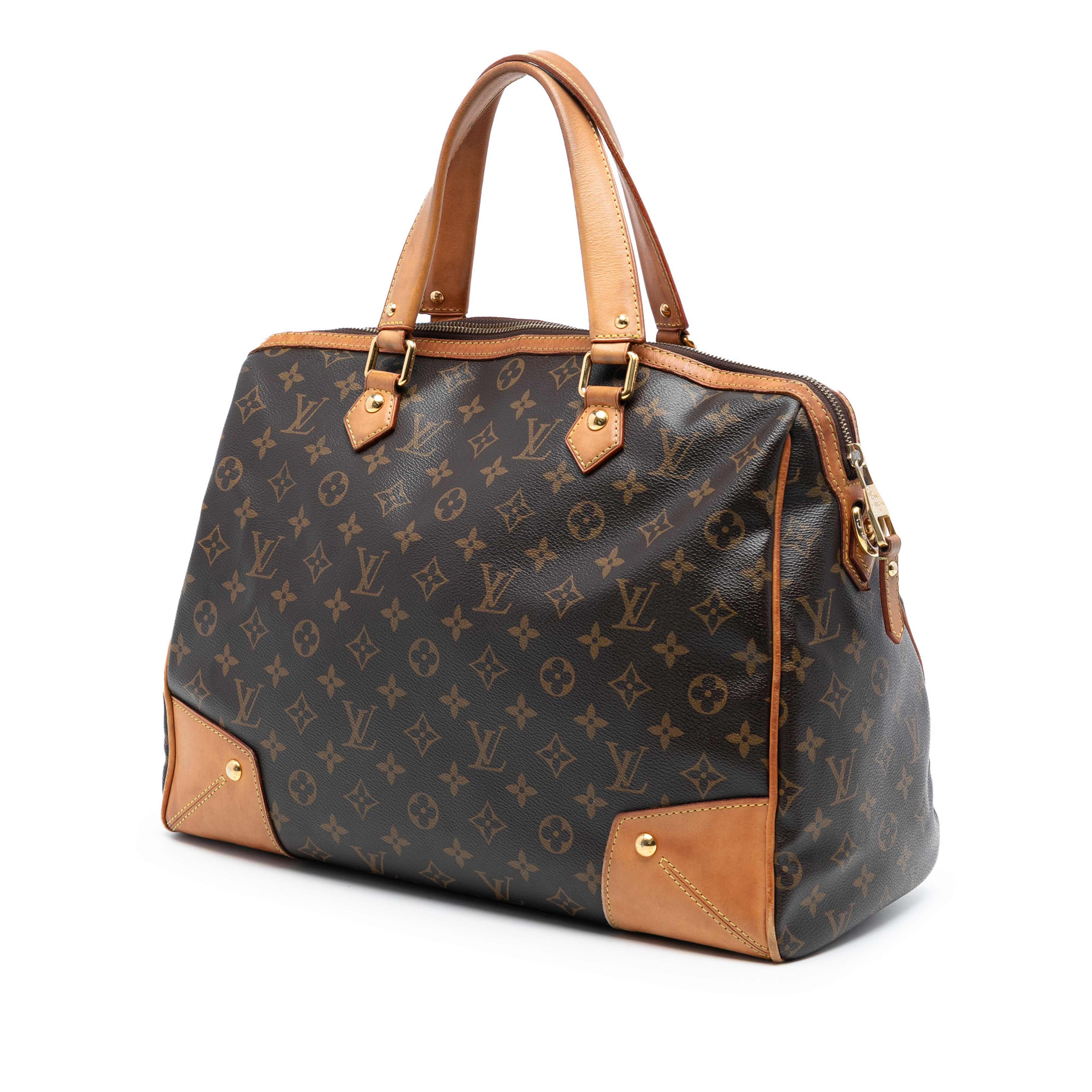 Louis Vuitton Monogram Retiro Gm, från Luxclusif, i färgen brown. Klicka för att öppna bilden i stort format